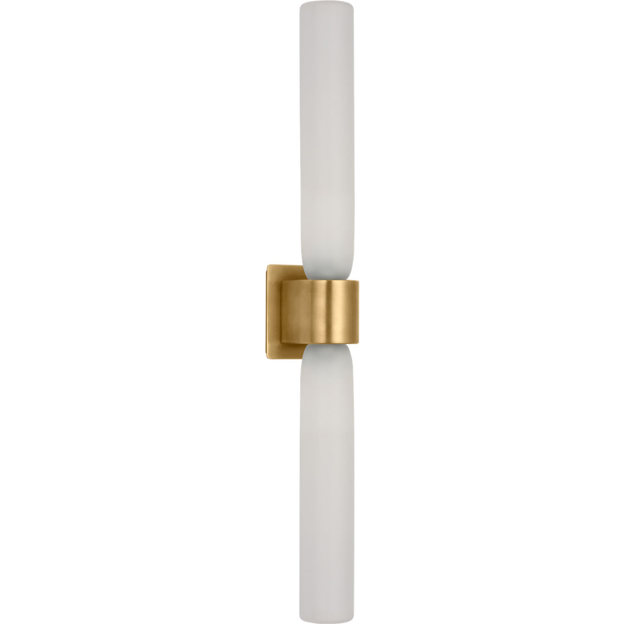 Kelly by Kelly Wearstler Volver 2 Light 3.7 inch Hand Rubbed Antique Brass ADA Sconce Wall Light