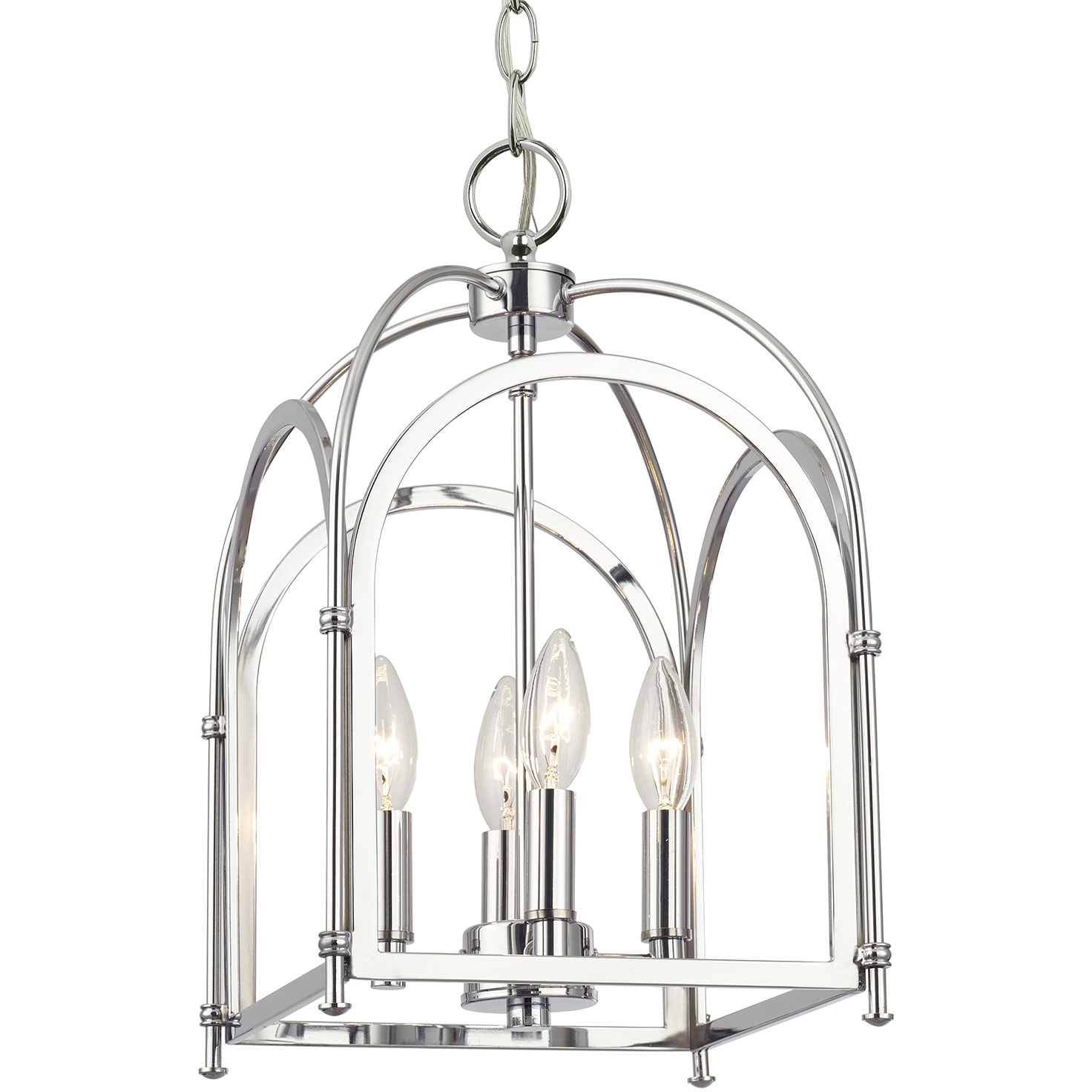 Kai Pendant Ceiling Light in Polished Chrome