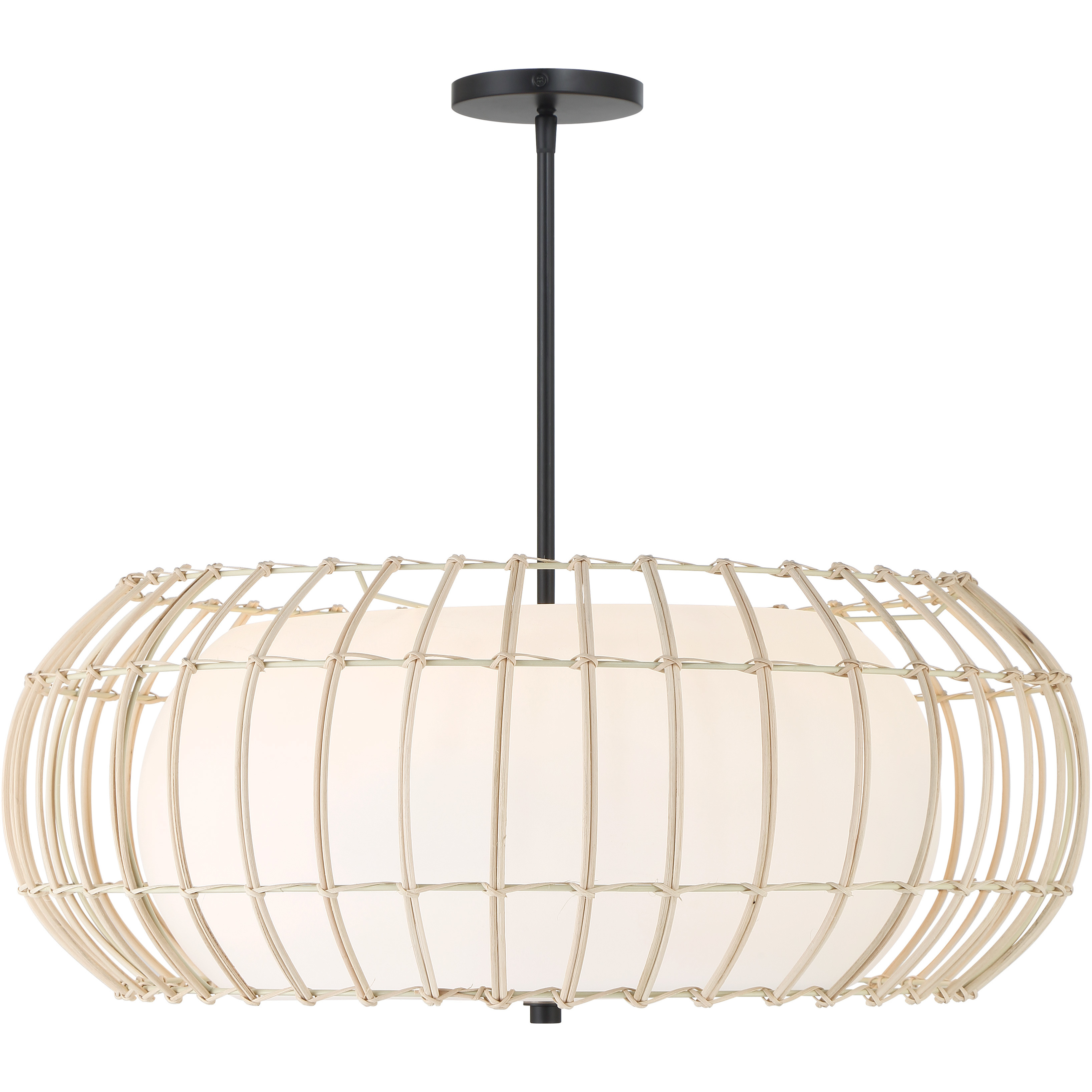 Watermill 4 Light 28 inch Coal Pendant Ceiling Light