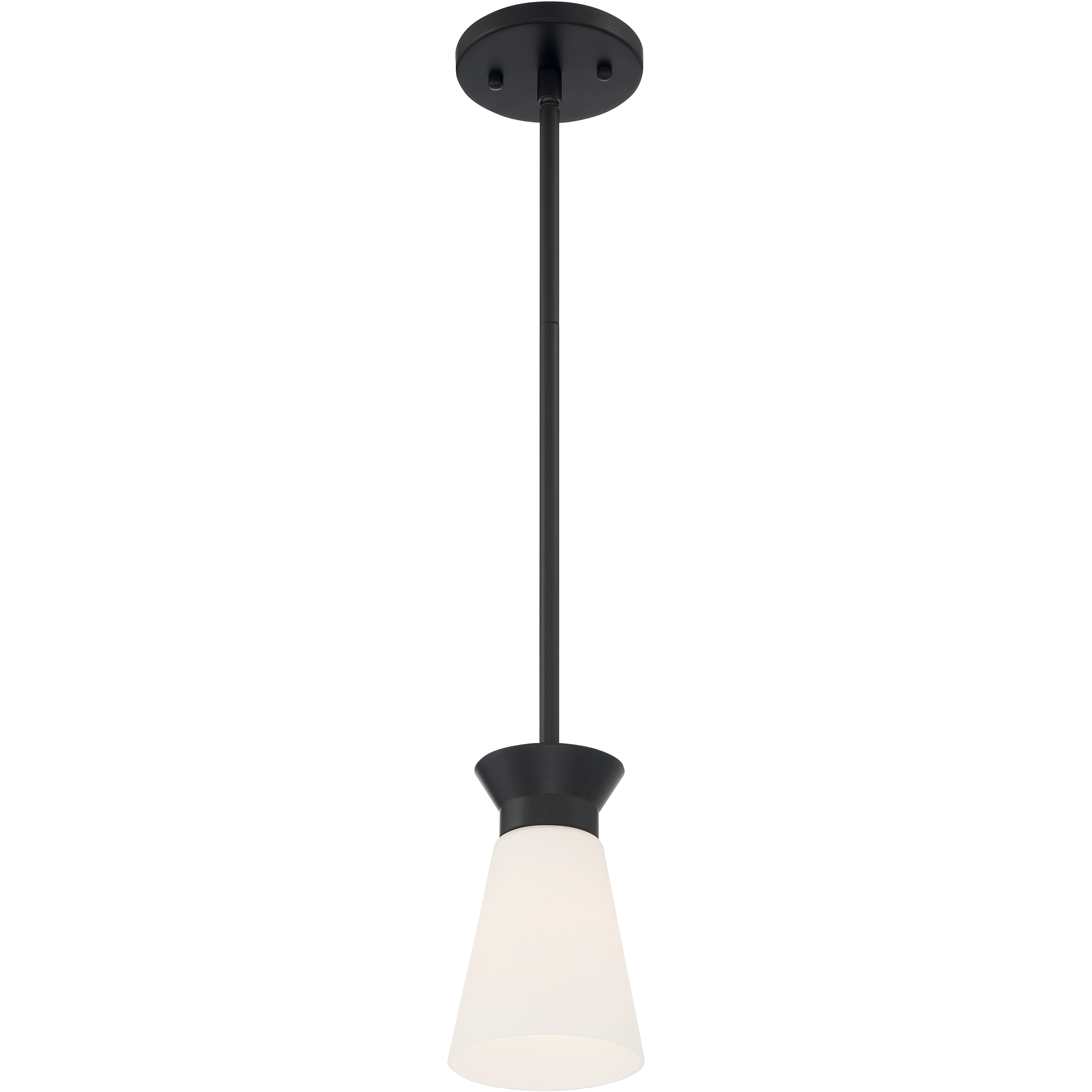 Caleta 1 Light 4.25 inch Black Pendant Ceiling Light
