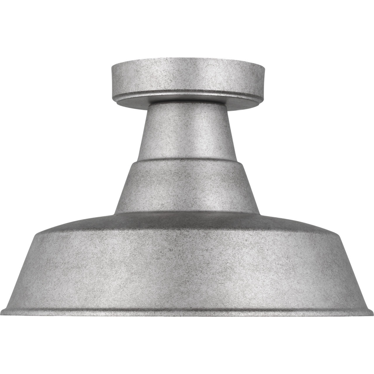 Sean Lavin Barn Light 1 Light 12 inch Weathered Pewter Outdoor Flush Mount