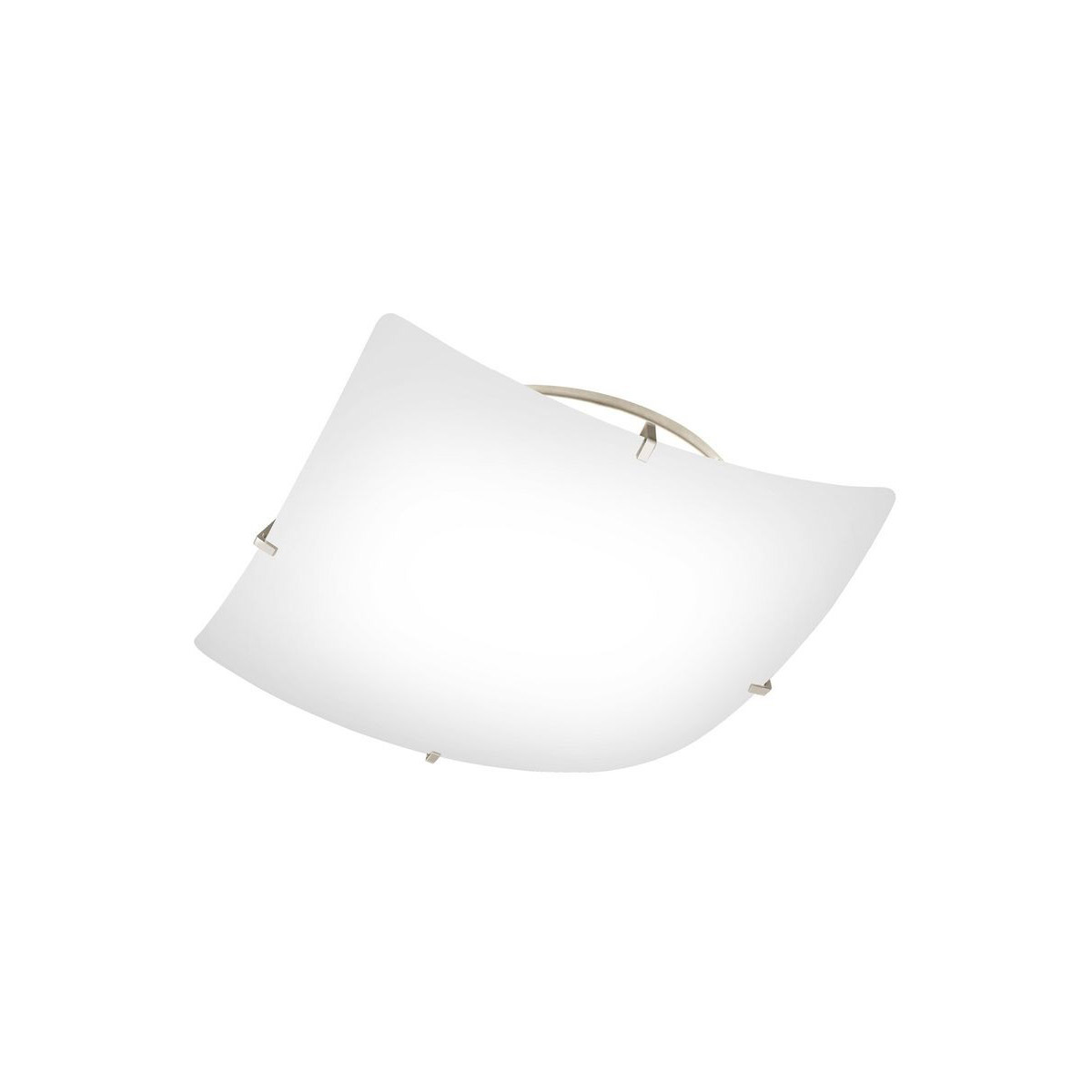 Tiara Satin Nickel 14 inch Recessed Light Shade