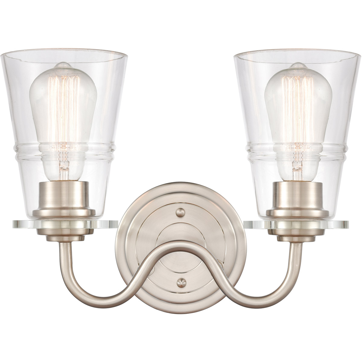 Scarlett LED 14 inch Satin Nickel Bath Vanity Light Wall Light
