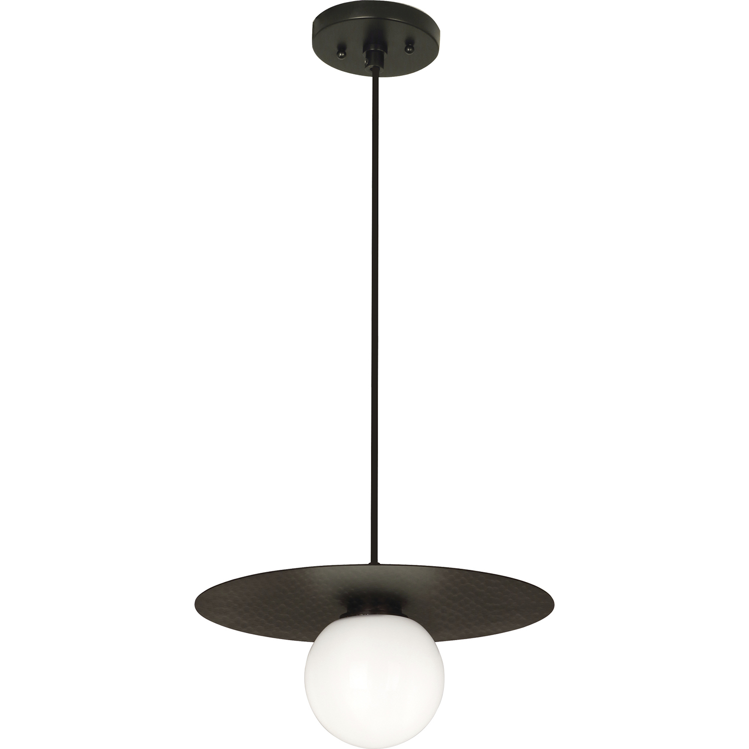 Dal LED 13 inch Deep Patina Bronze Pendant Ceiling Light