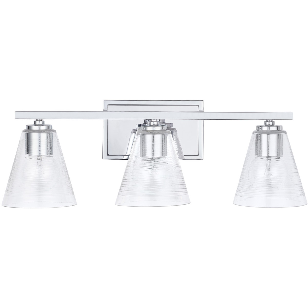 Layla 3 Light 24 inch Chrome Vanity Light Wall Light