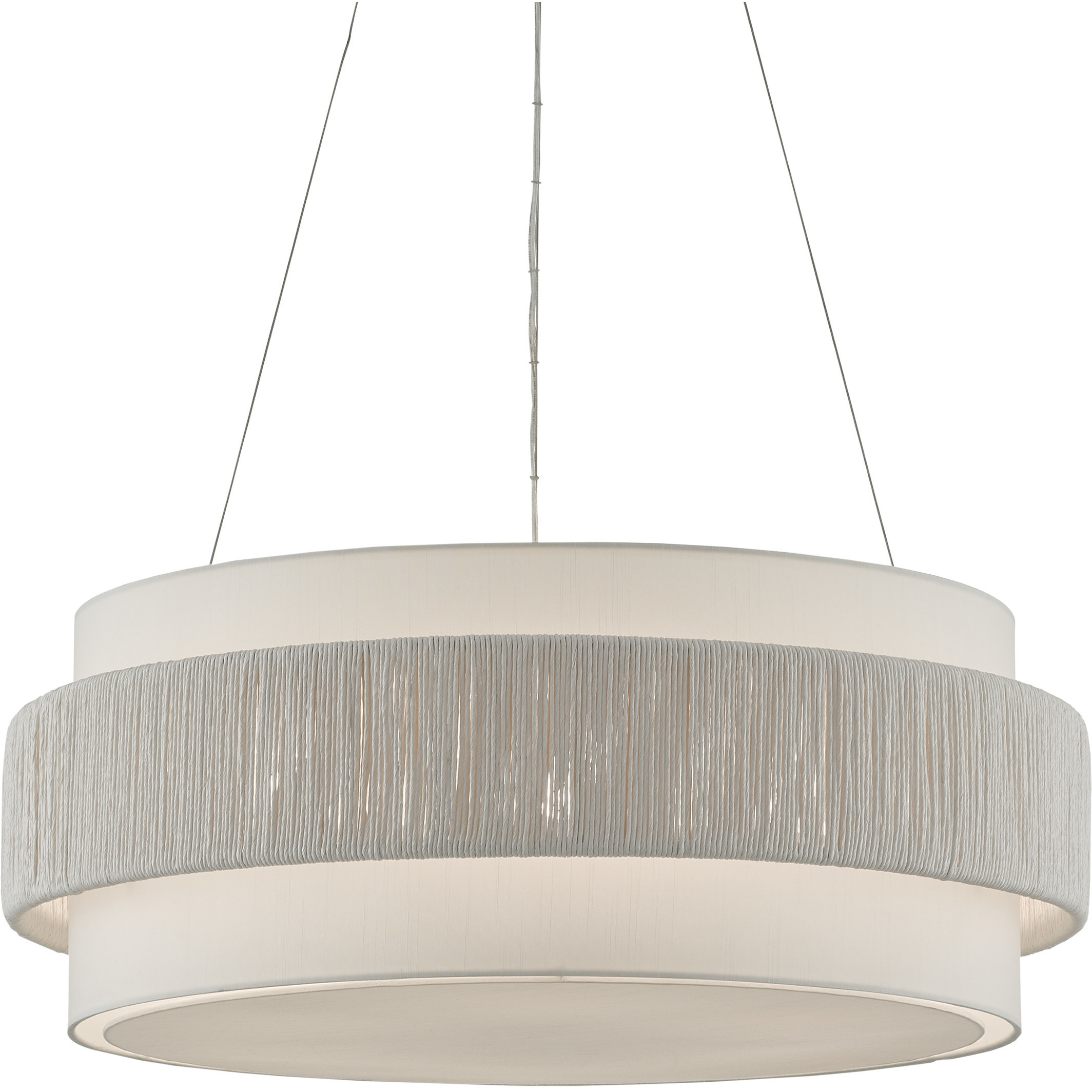 Rousham 6 Light 30 inch Sugar White Chandelier Ceiling Light