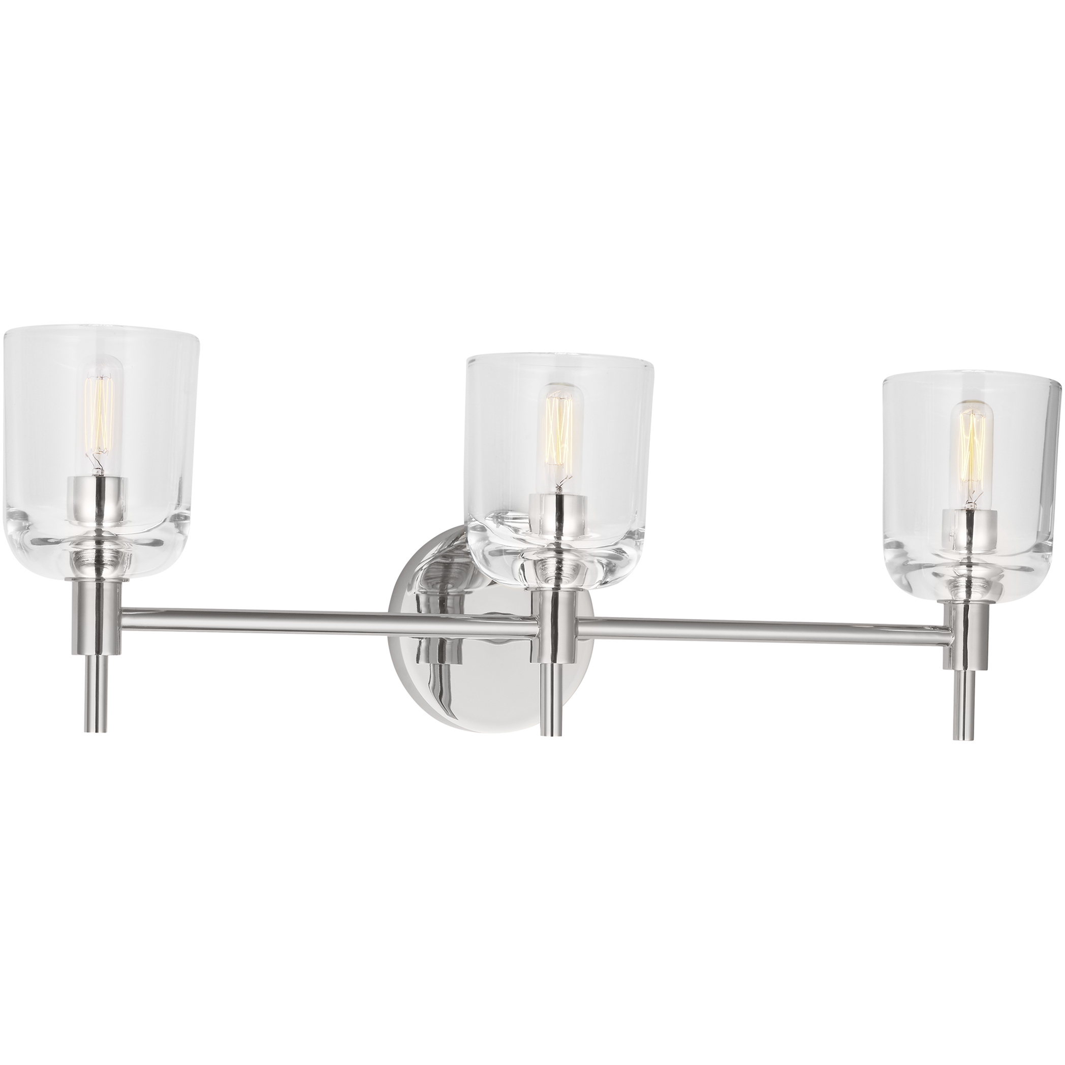 Thom Filicia Hartley 3 Light 24 inch Polished Nickel Bath Vanity Wall Light