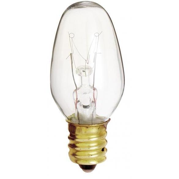 Lumos Incandescent C7 Candelabra E12 7 watt 120V 2700K Light Bulb