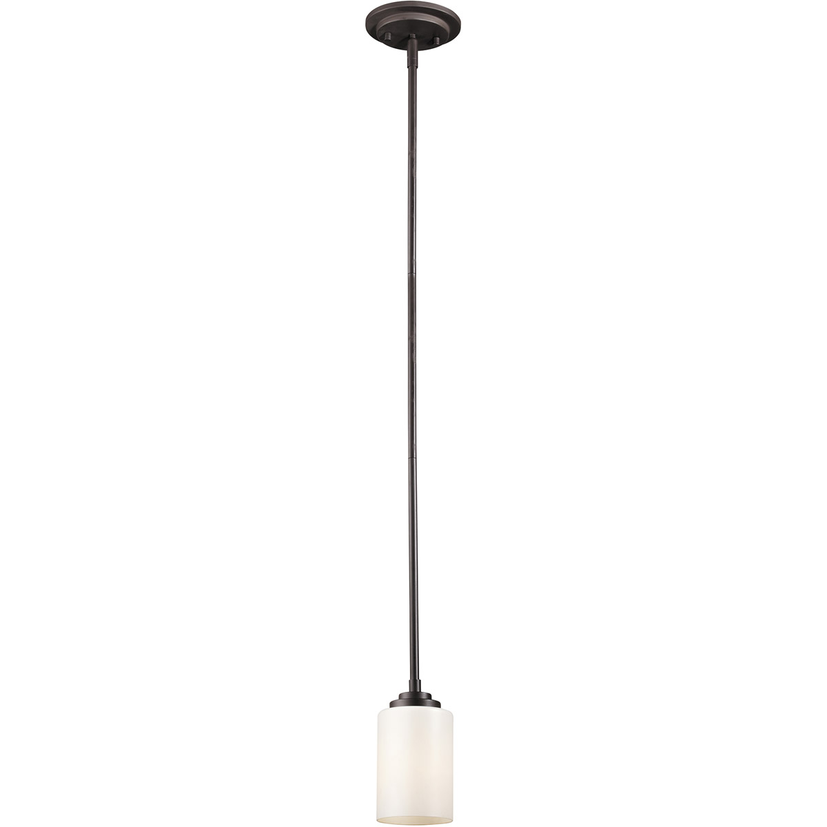 Signature 1 Light 6 inch Rubbed Oil Bronze Mini Pendant Ceiling Light