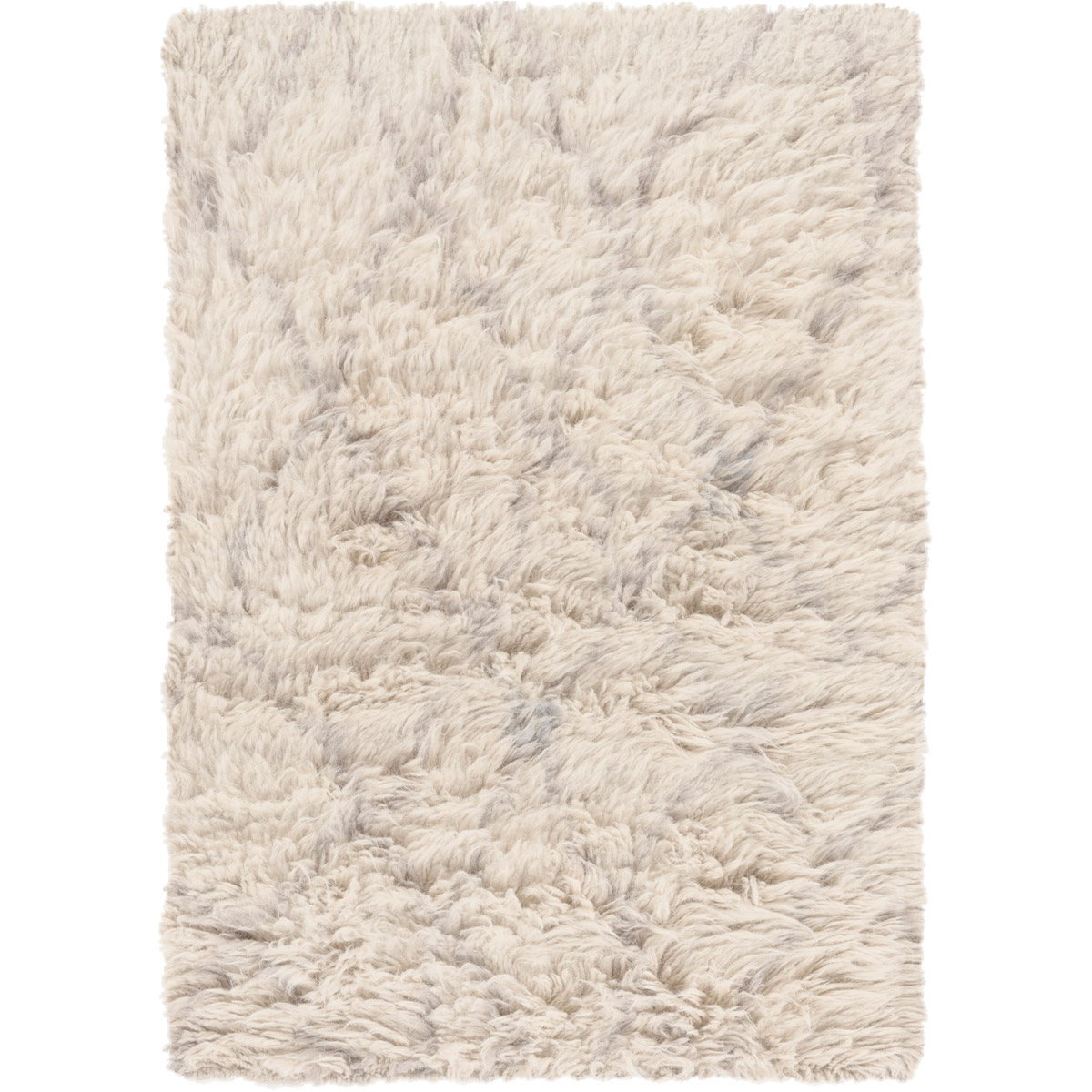 Denali 36 X 24 inch Gray and Neutral Area Rug, Wool