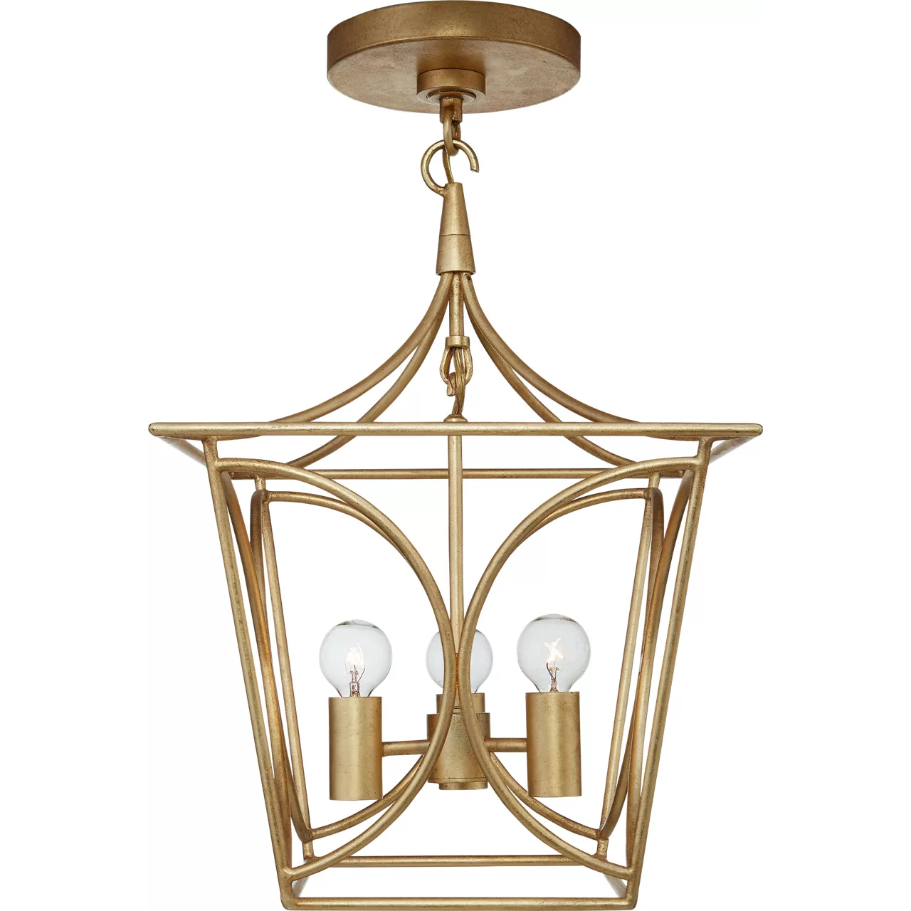 kate spade new york Cavanagh 4 Light 11.5 inch Gild Lantern Pendant Ceiling Light