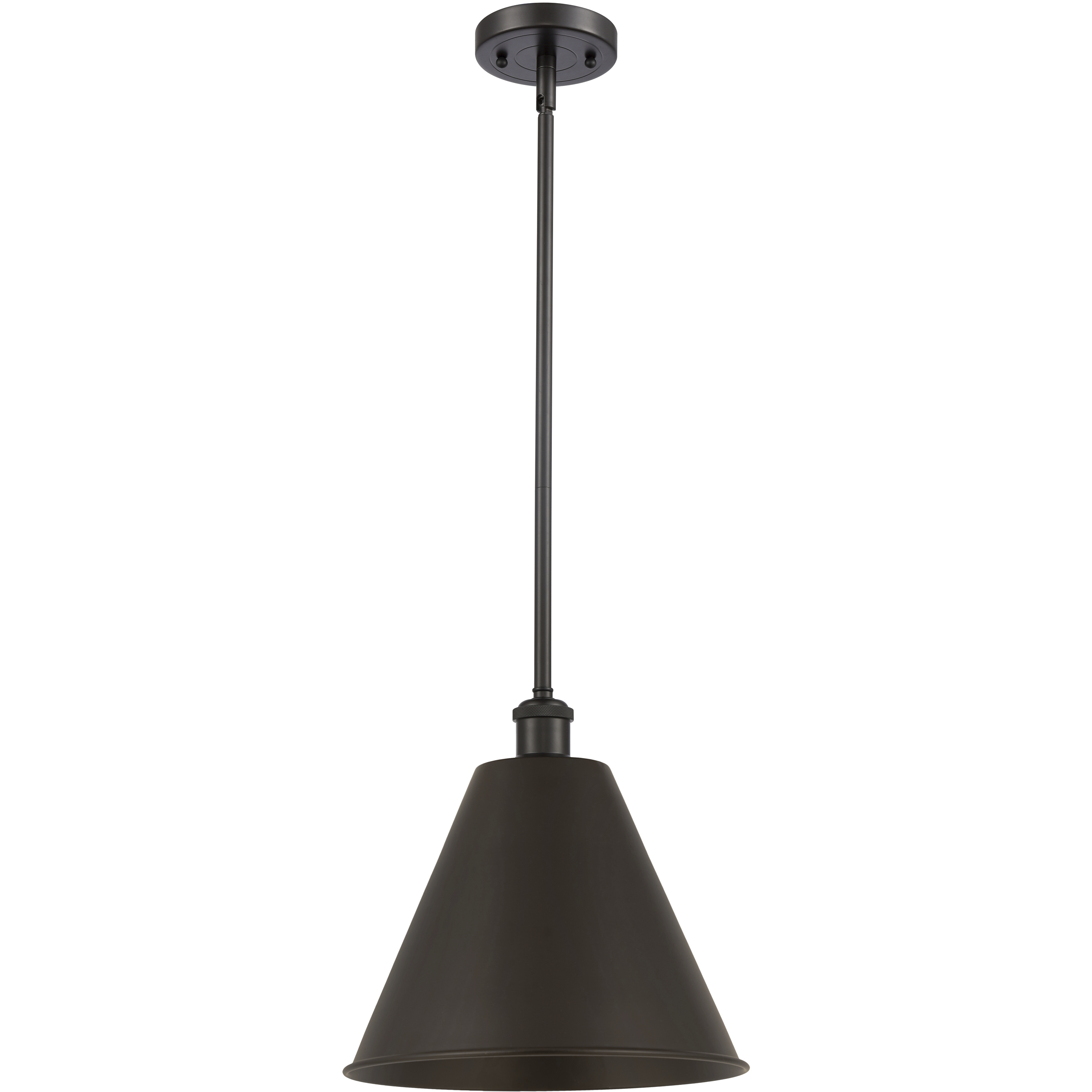 Ballston Dome LED 12 inch Oil Rubbed Bronze Pendant Ceiling Light