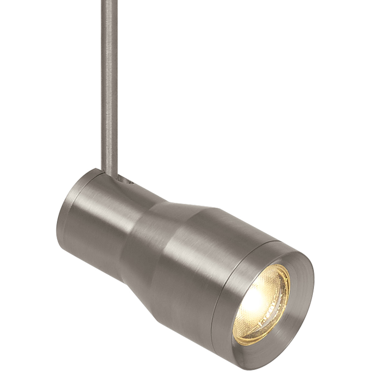 Sean Lavin Ace 120 Satin Nickel Low-Voltage Track Head Ceiling Light in 2700K, Monopoint, Integrated LED