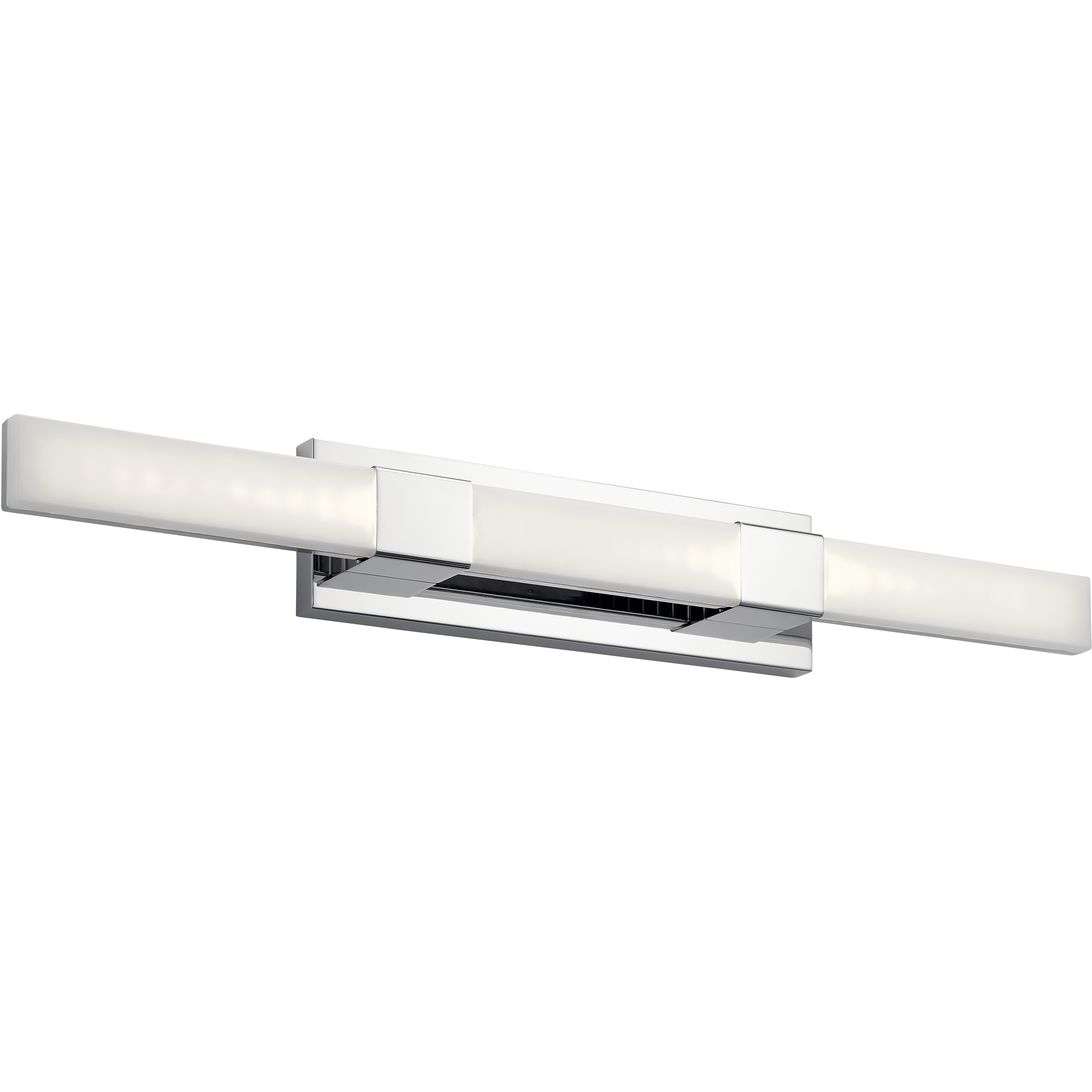 Neltev LED 36.25 inch Chrome Bathroom Vanity Light Wall Light, Large