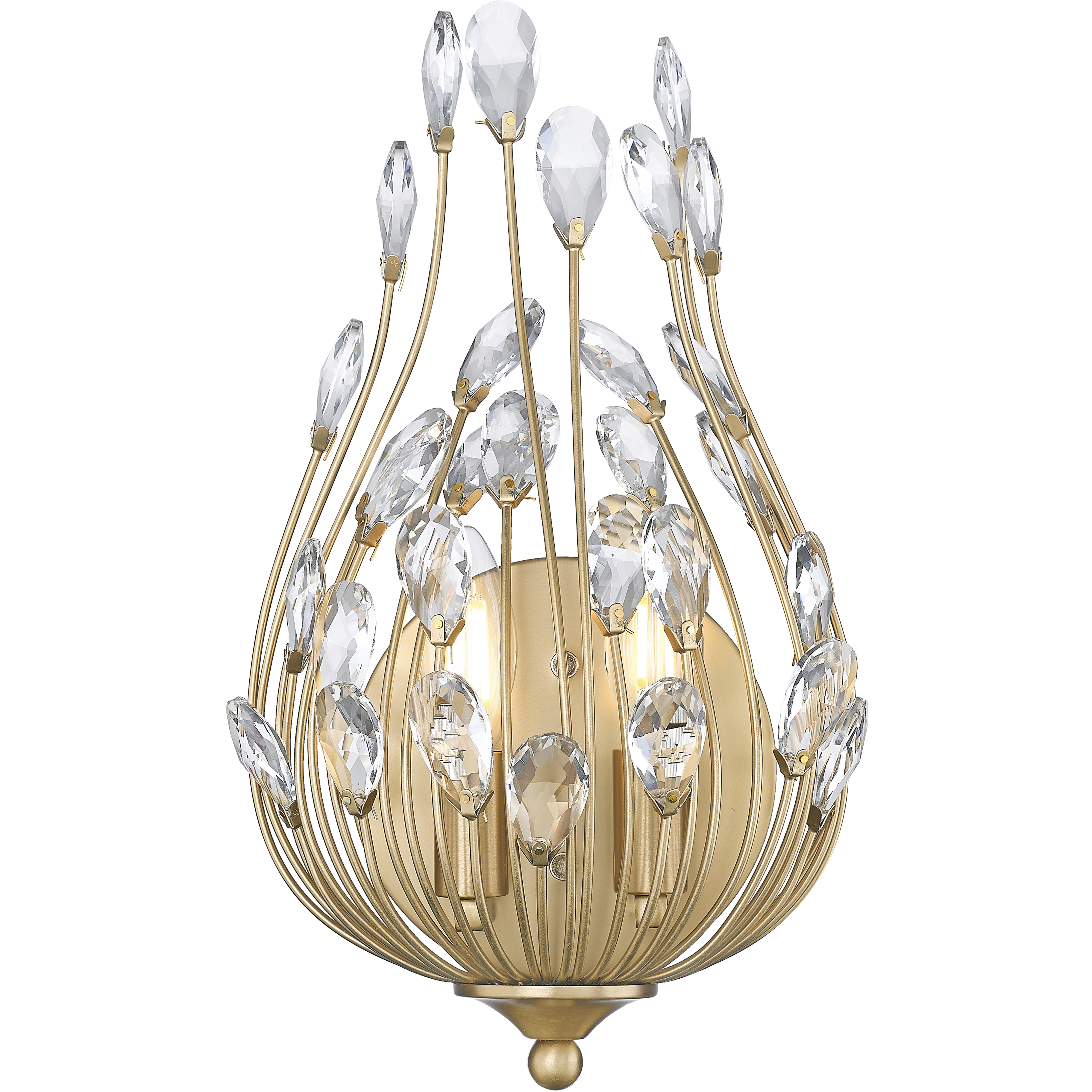 Gabriella Wall Sconce Wall Light in Modern Gold