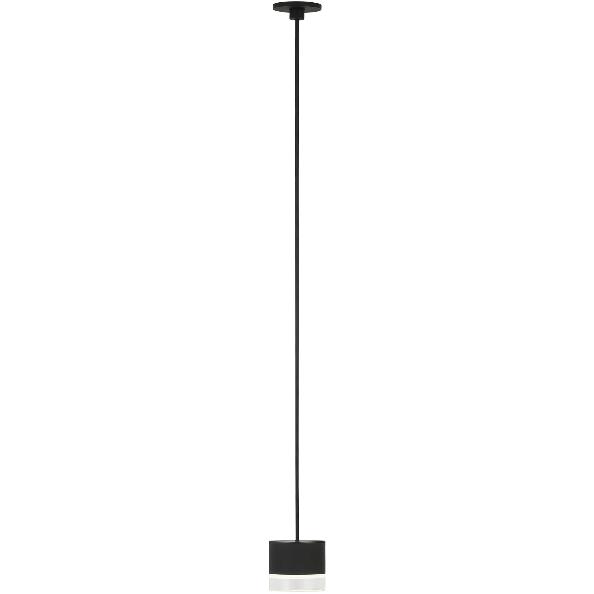 Sean Lavin Gable LED Nightshade Black Pendant Ceiling Light, Integrated LED