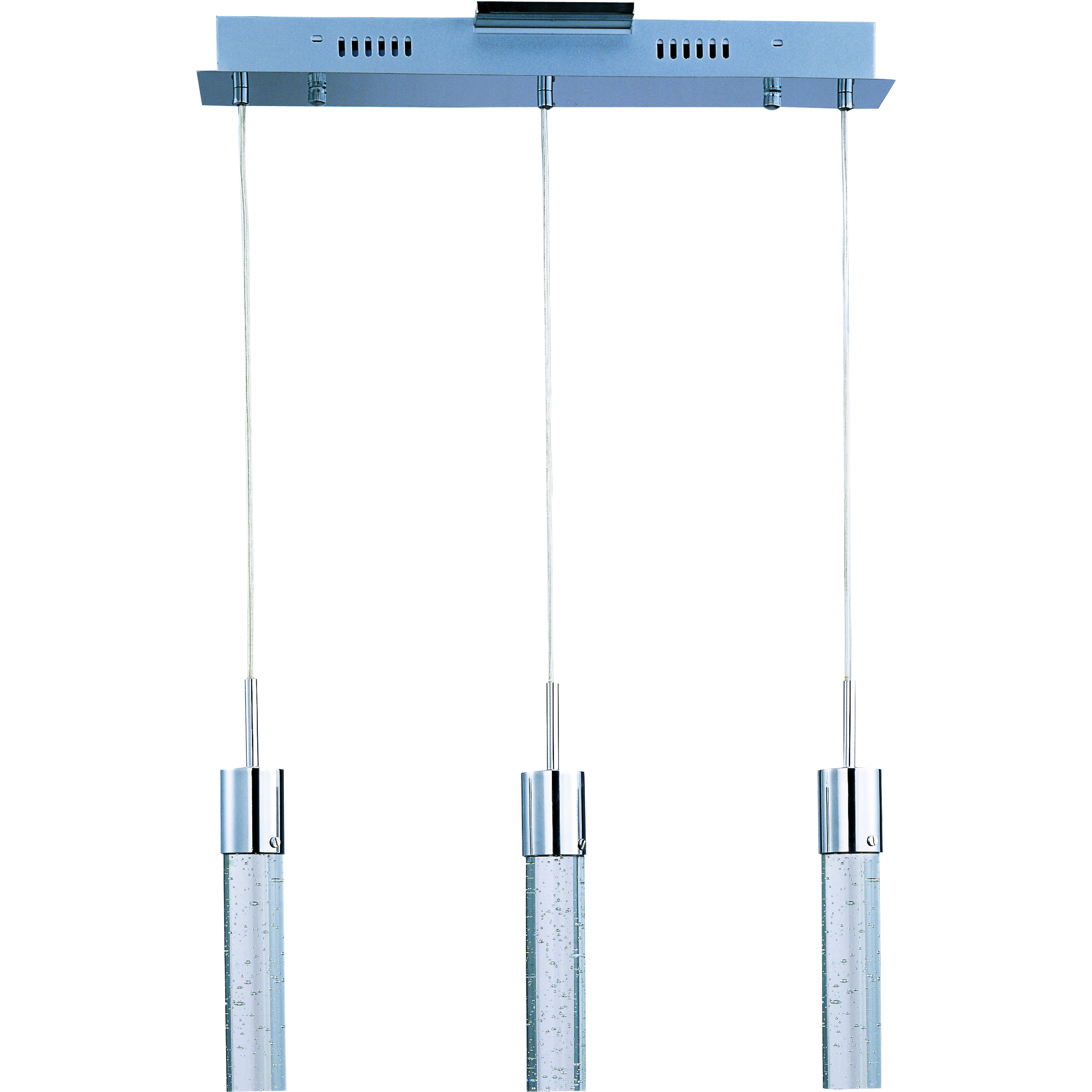 Berwick LED 21 inch Polished Chrome Linear Pendant Ceiling Light