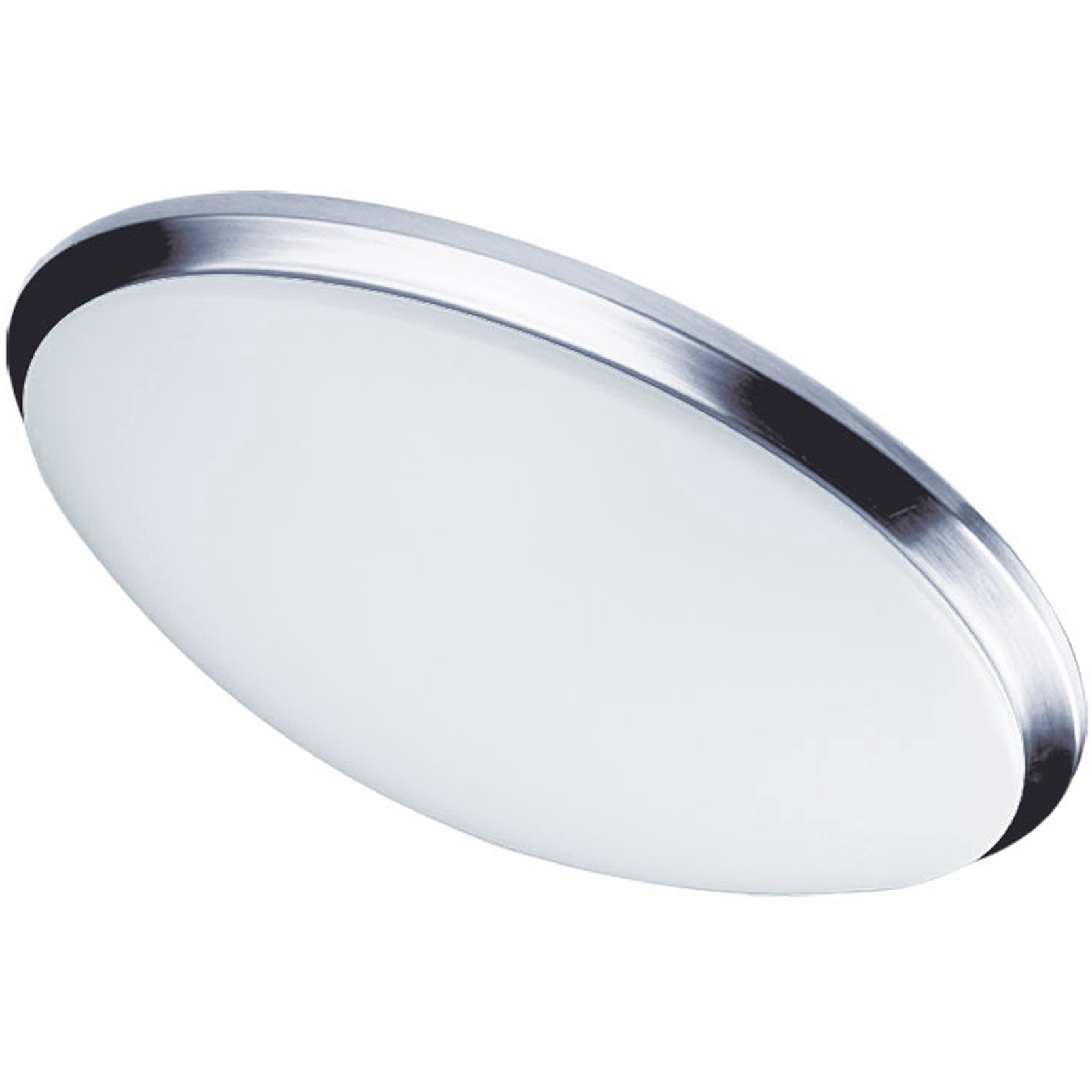 Modern LED 15 inch Polished Chrome Flush Mount Ceiling Light