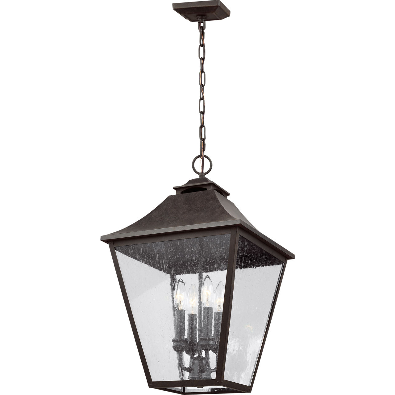 Sean Lavin Galena 4 Light 13.25 inch Sable Outdoor Pendant