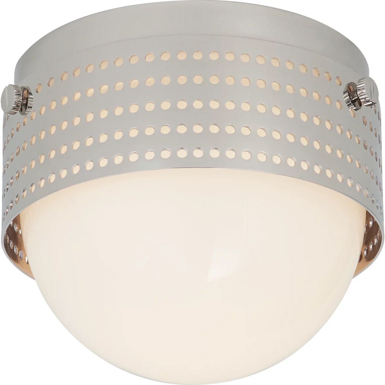 Kelly Wearstler Precision LED 4.75 inch Polished Nickel Flush Mount Ceiling Light