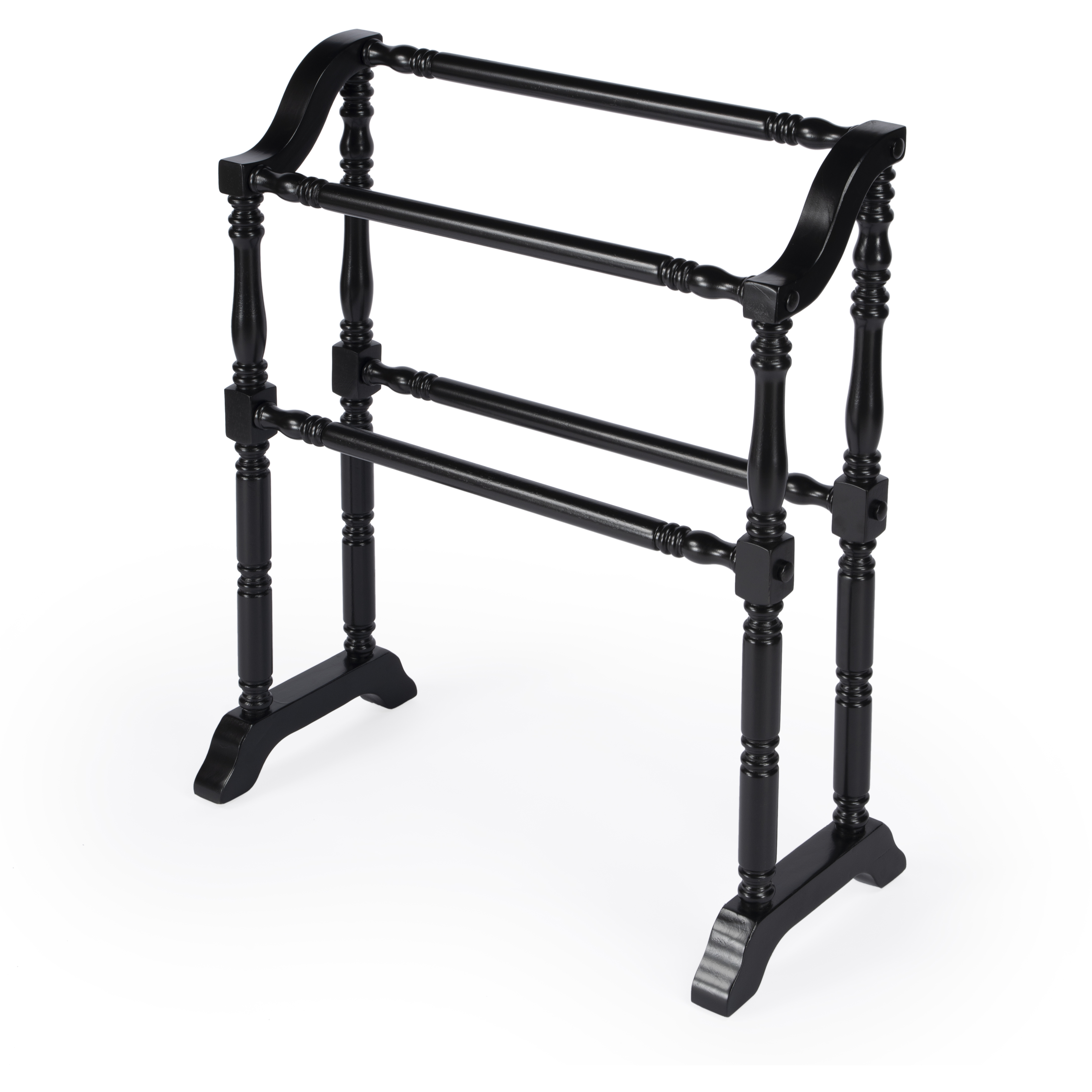 Lillian Blanket Rack in Black