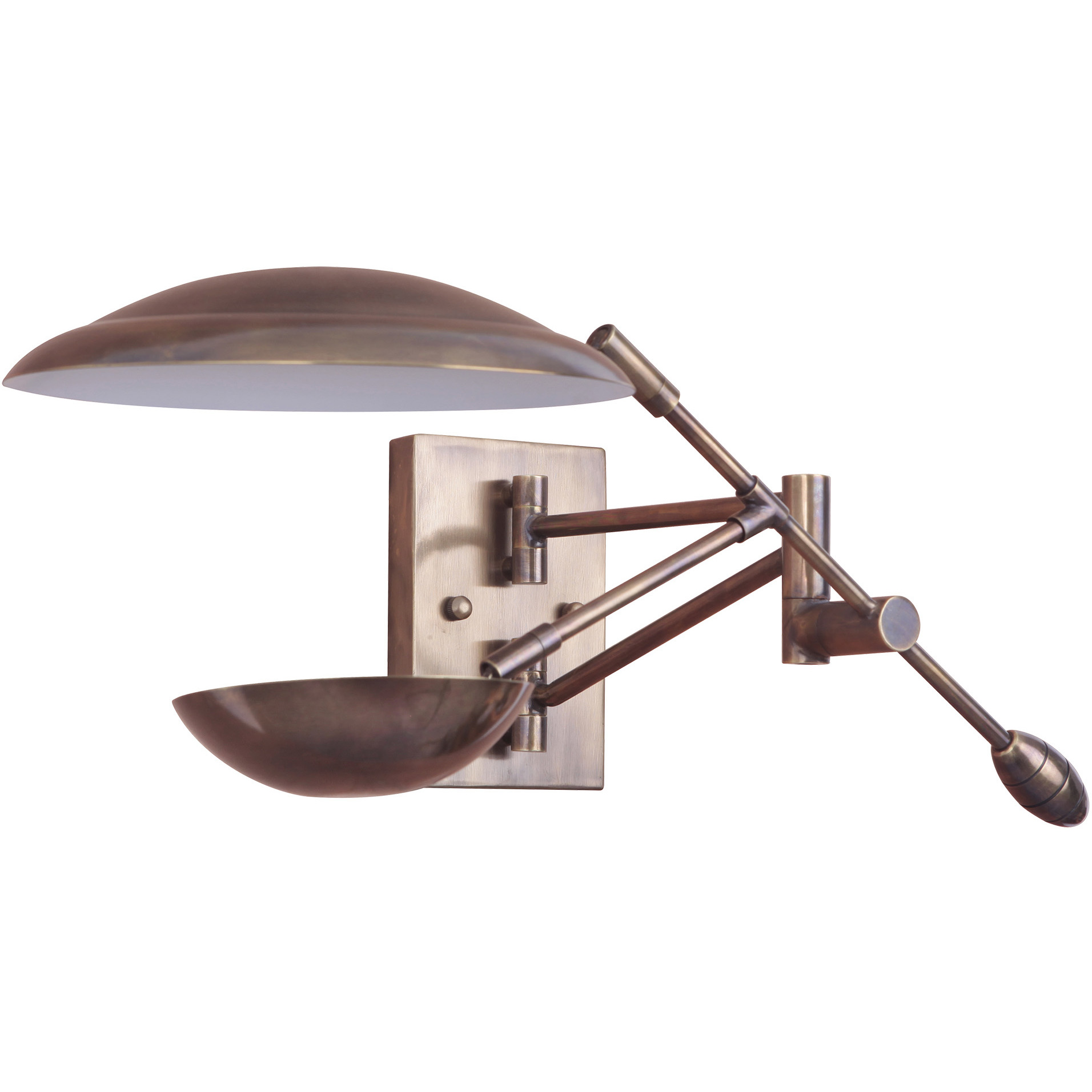 Pavilion LED 9.88 inch Patina Aged Brass Wall Sconce Wall Light