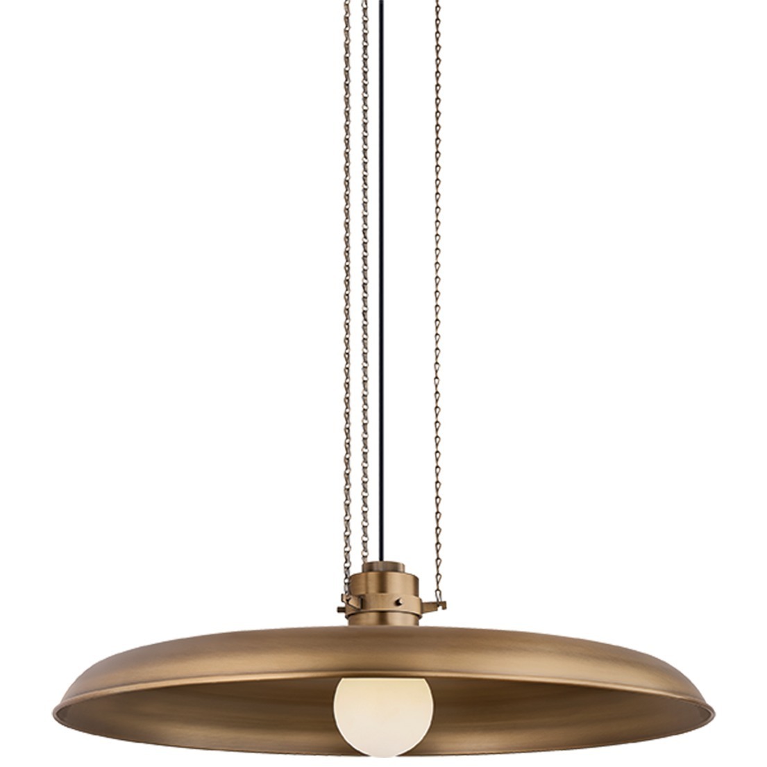 Rainhill 1 Light 32 inch Patina Brass Pendant Ceiling Light