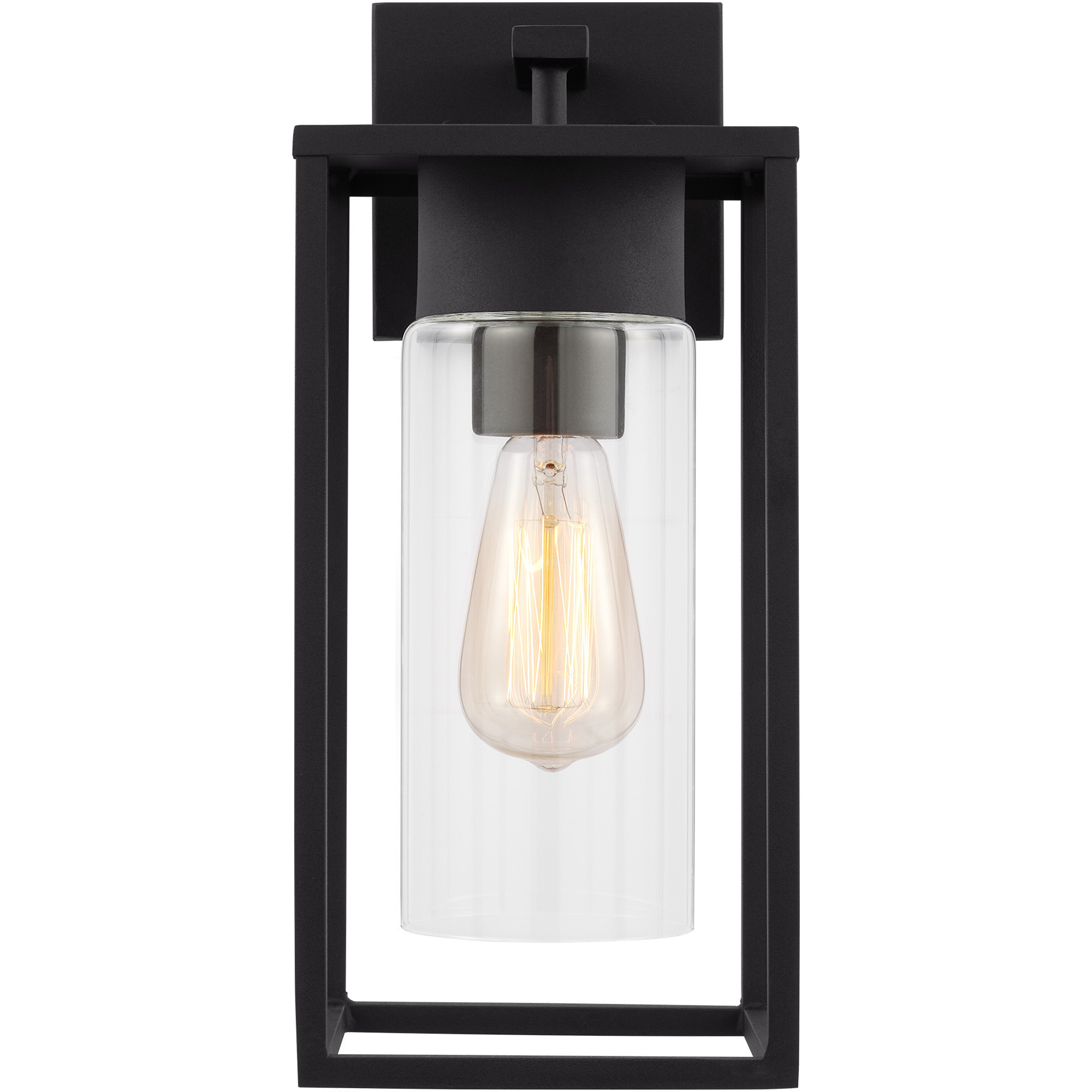 Vado 1 Light 14.63 inch Black Outdoor Wall Lantern