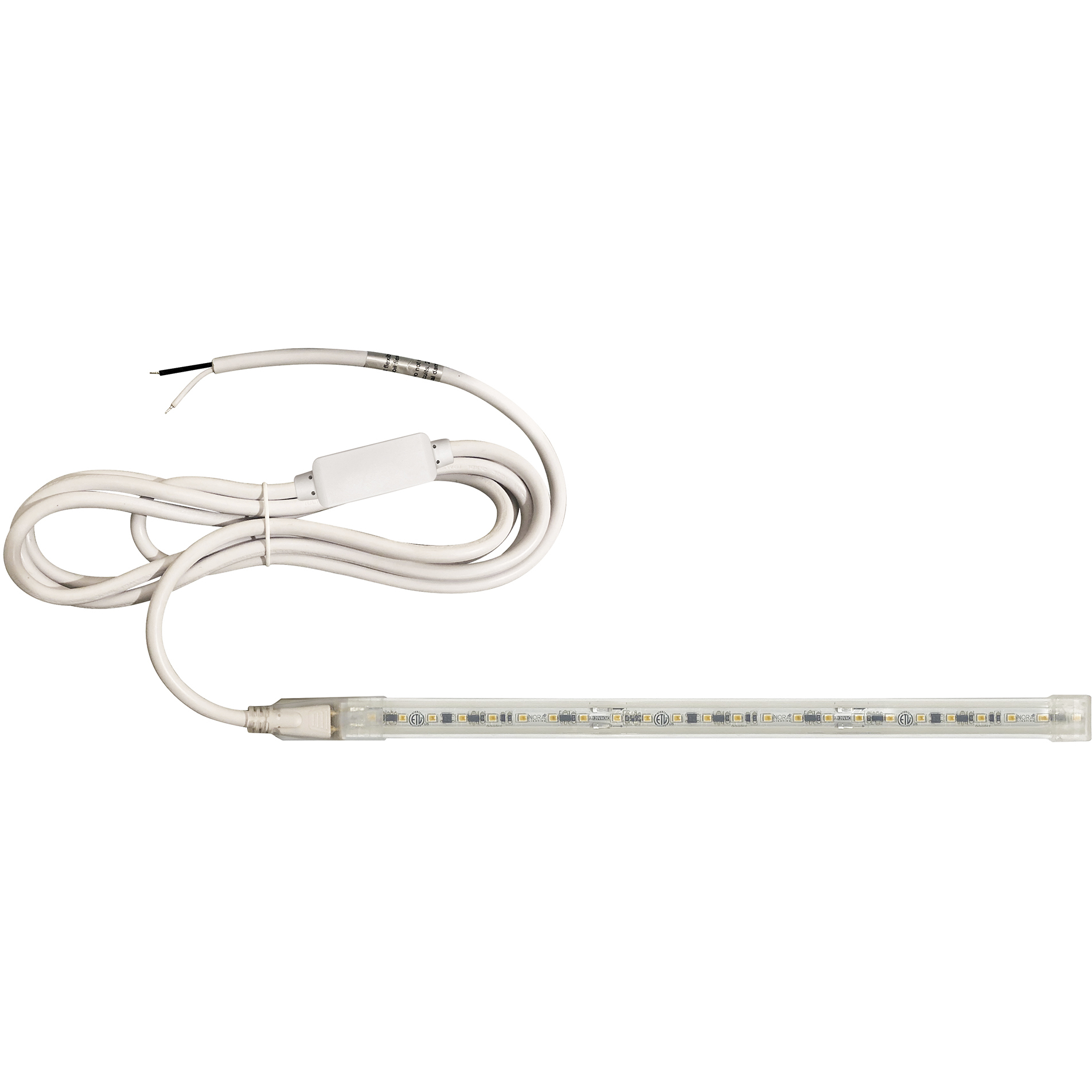 Custom Cut White 3000K 184 inch LED Tape Light in Hardwired with Surge Protector, 15 ft. 4 in.