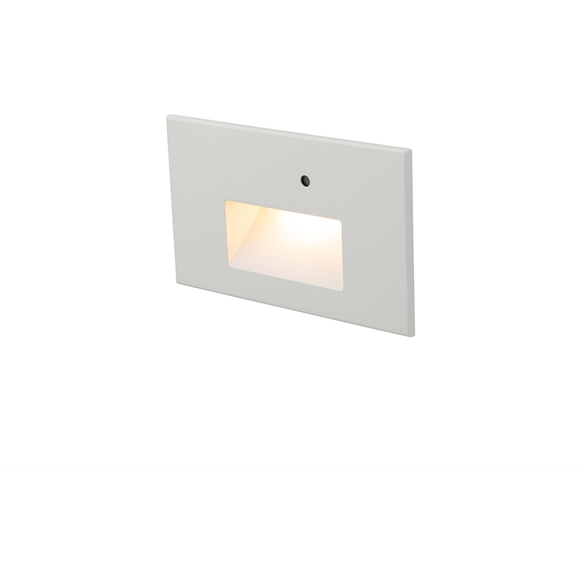 WAC 120V Step Light LED 1.5 inch White ADA Step and Wall Light in Amber, WAC Lighting