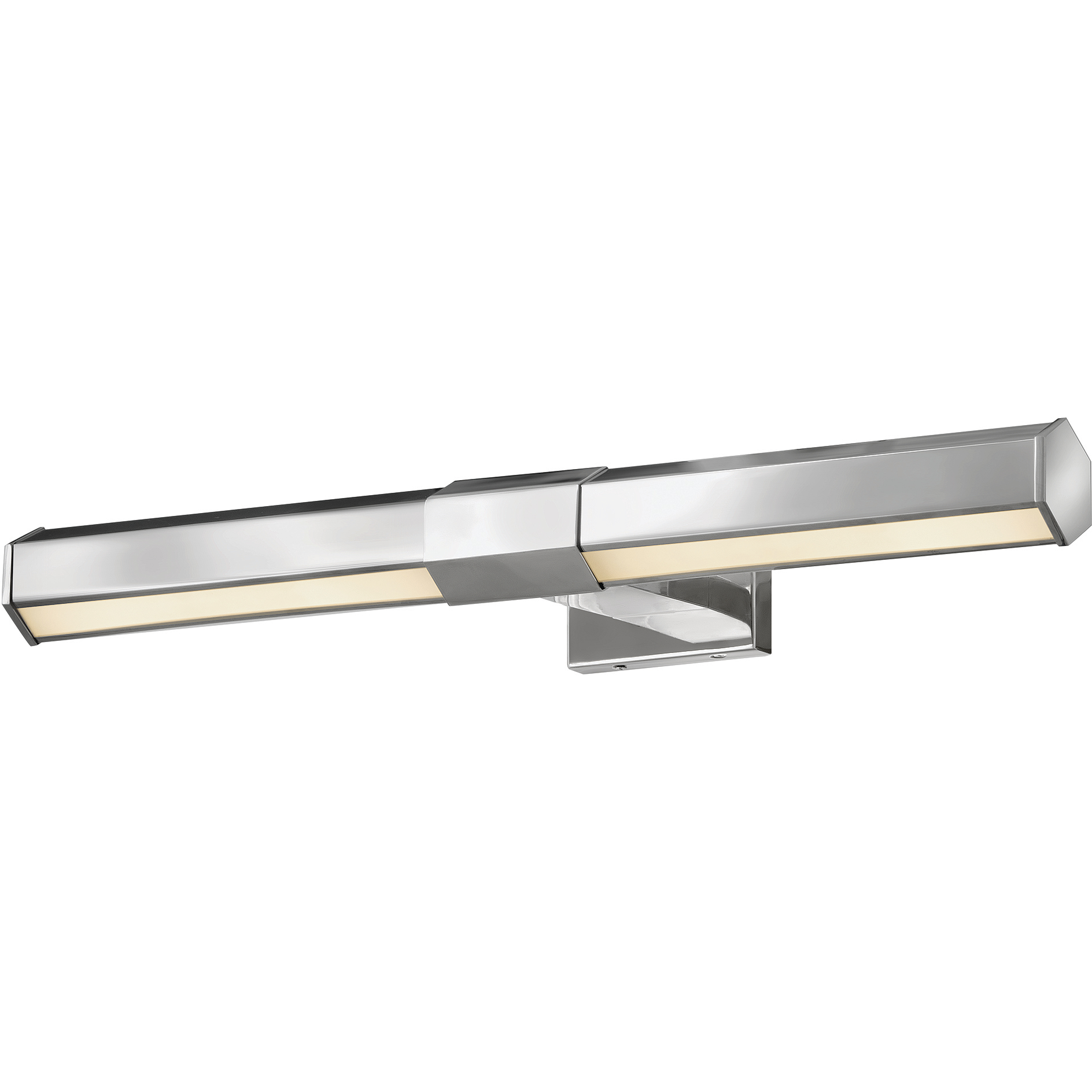 Facet 7.5 inch 24 watt Polished Nickel Adjustable Accent Light Wall Light