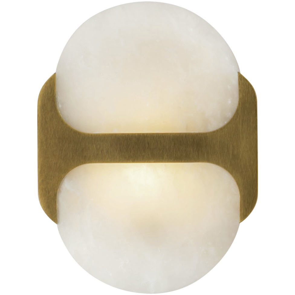 Odin 1 Light 7.13 inch Vintage Brass Wall/Vanity Light Wall Light