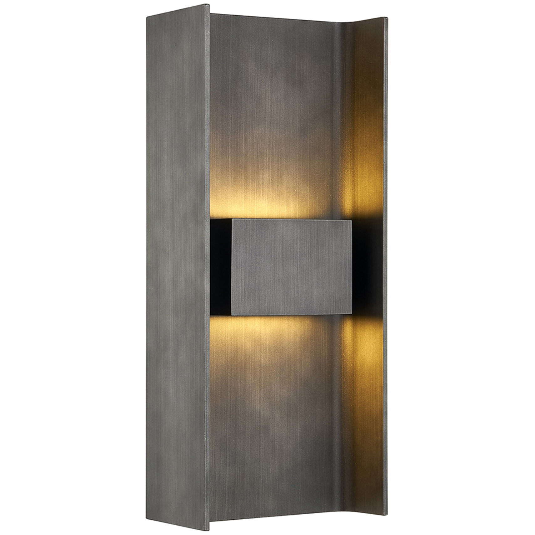 Scotsman 2 Light 17.5 inch Graphite Outdoor Wall Sconce