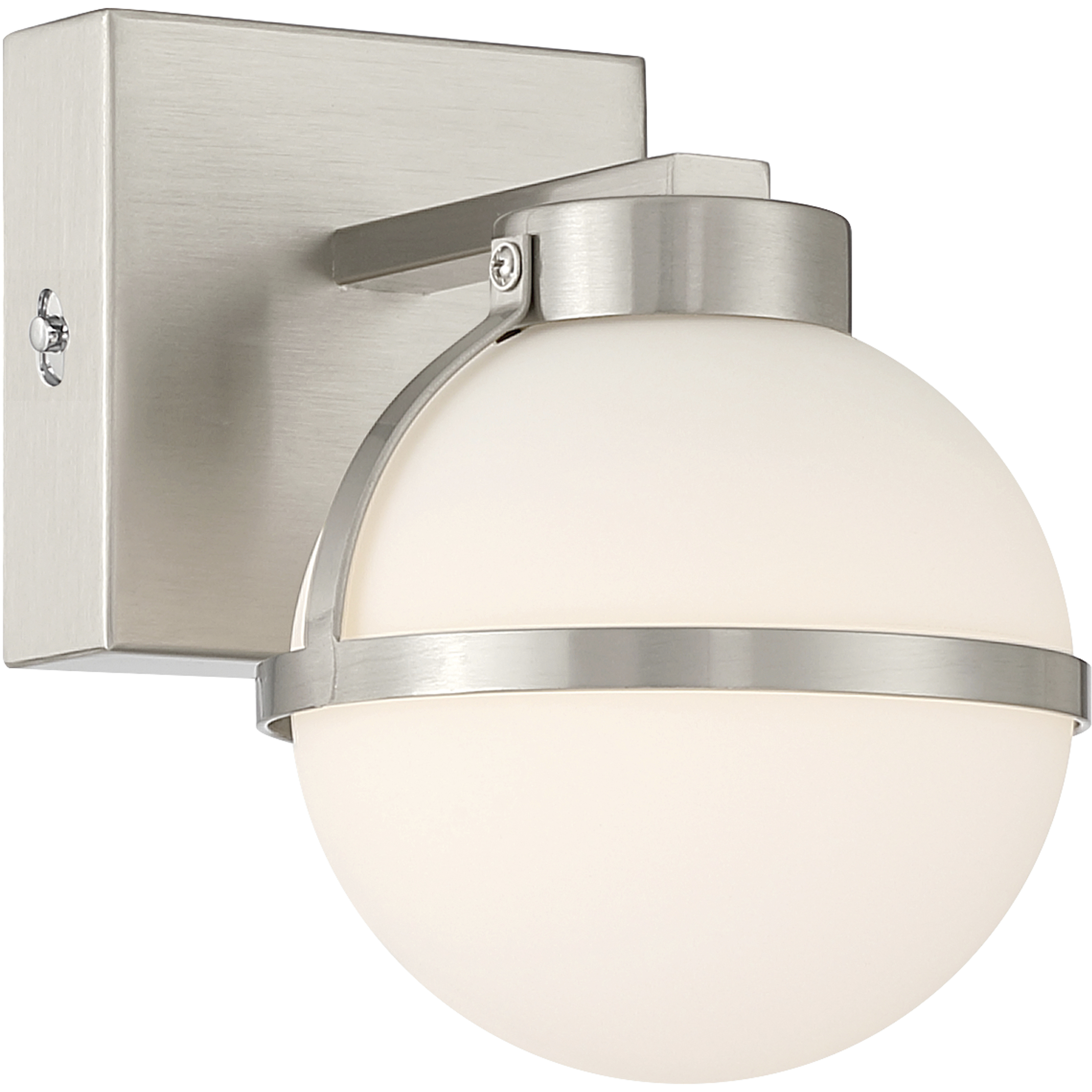 Emma 5.5 inch Brushed Steel Wall Sconce Wall Light