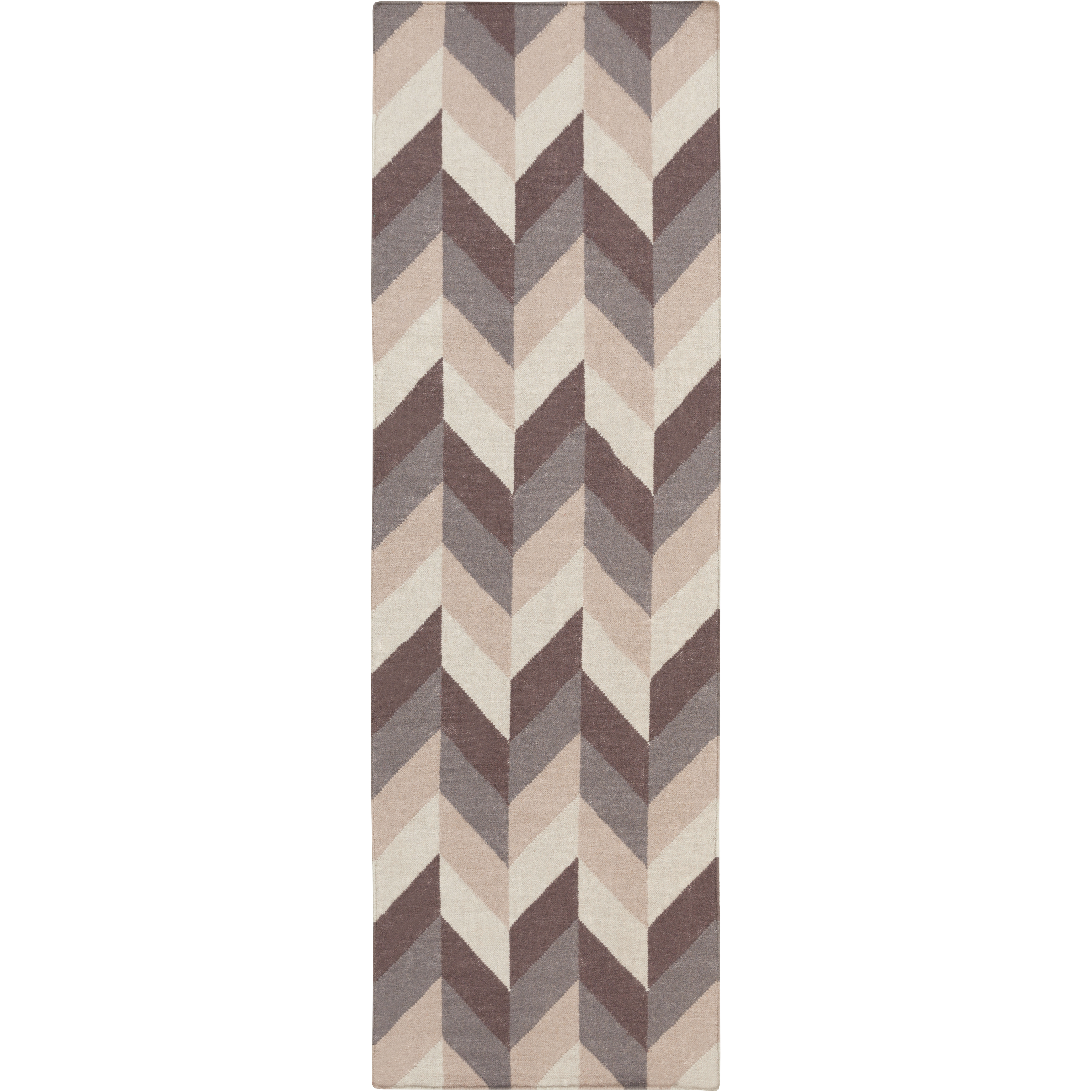 Talitha 96 X 30 inch Camel, Khaki, Dark Brown Rug