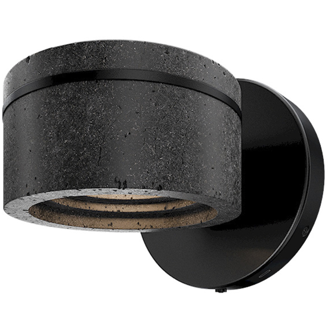 Sorin 2.5 inch 4.2 watt Basalt Stone and Black Task Light Portable Light