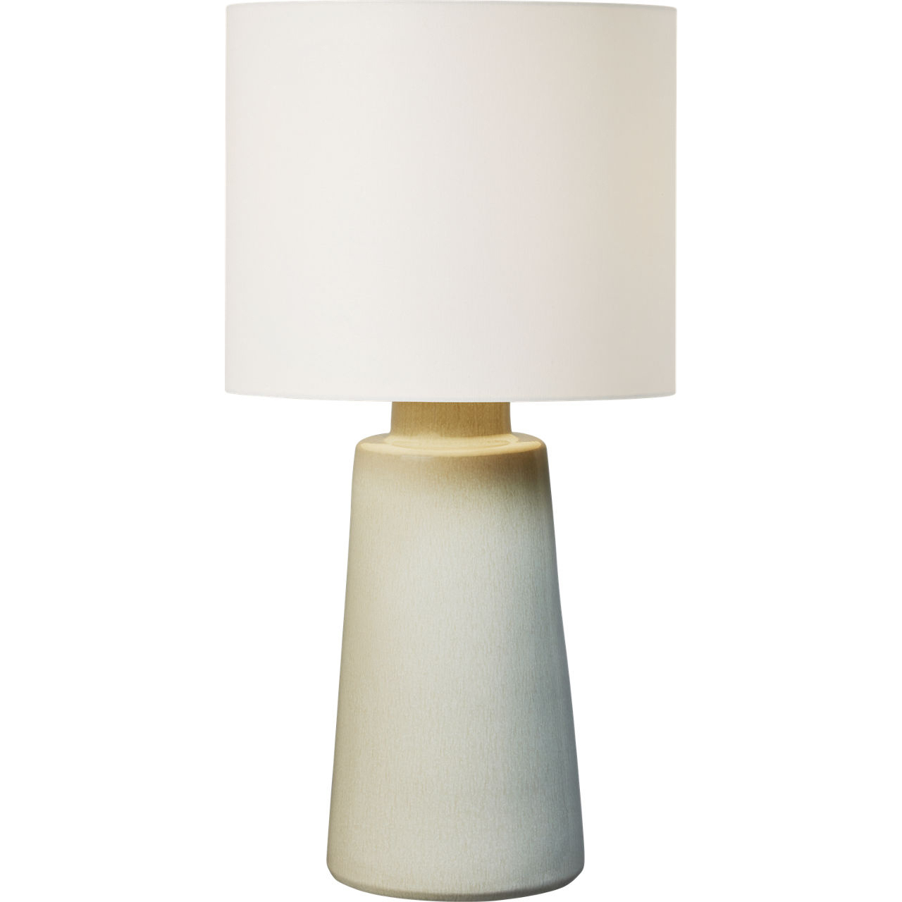 Barbara Barry Vessel 27.38 inch 9 watt Shellish Grey Table Lamp Portable Light