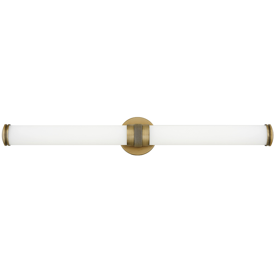 Remi LED 33 inch Champagne Bronze Vanity Light Wall Light, Vertical