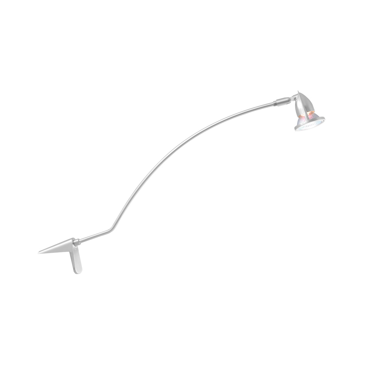 Series 123 50 watt 3.25 inch White Arclight Wall Light, Clamp Mount
