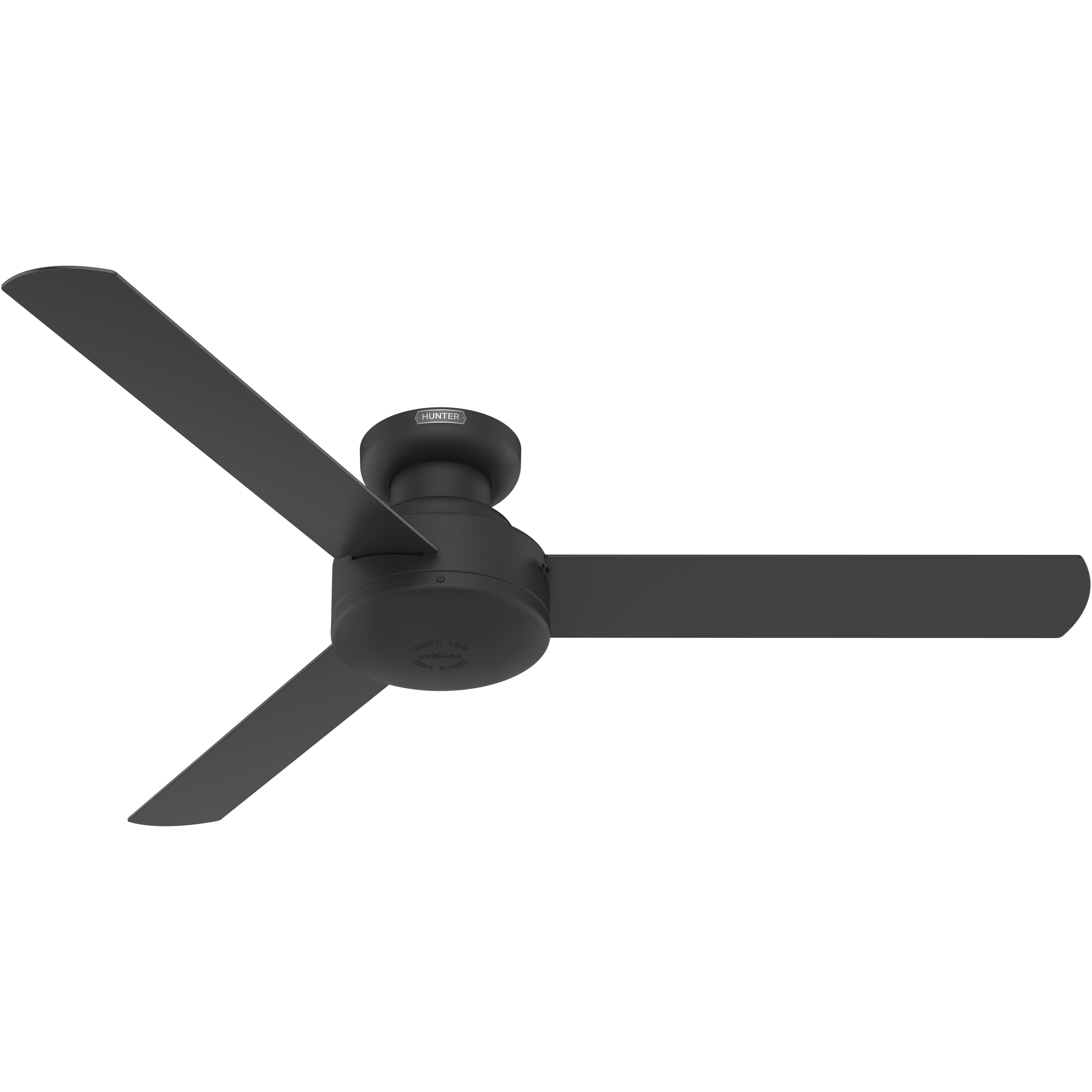Presto 52 inch Matte Black Ceiling Fan