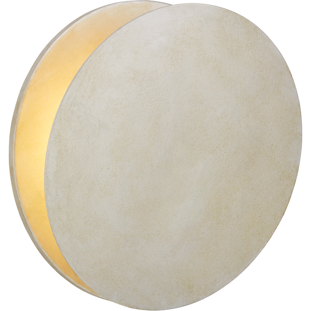 AERIN Gabriela LED 12 inch Burnished Silver Leaf Wall Washer