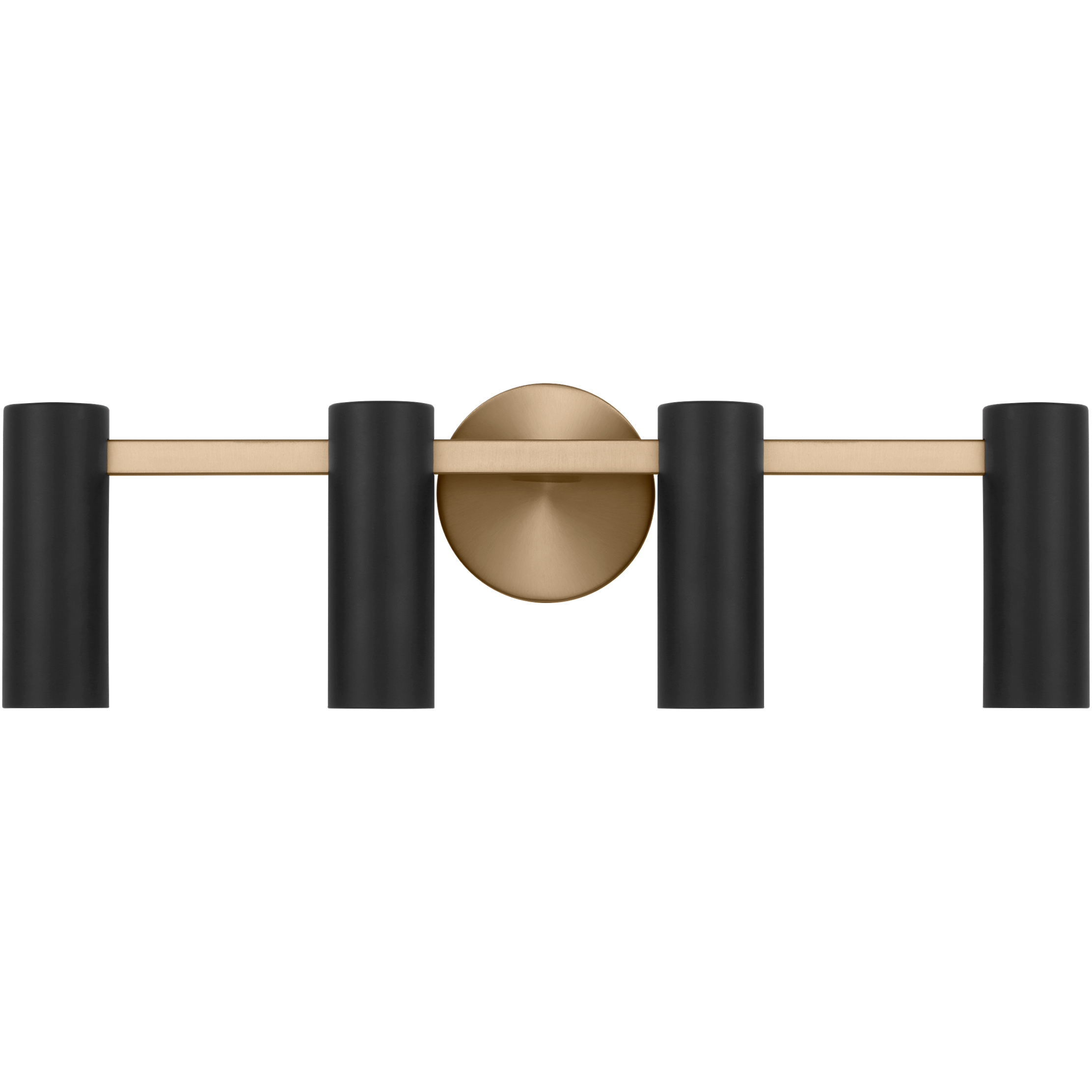 Zentro LED 24 inch Satin Brass Vanity Light Wall Light