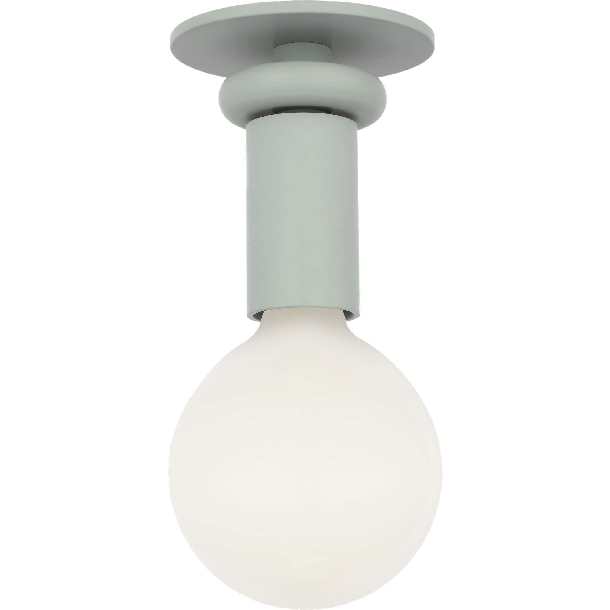 Drew & Jonathan Malcolm 1 Light 4.72 inch Thistle Green Flush Mount Ceiling Light in Standard