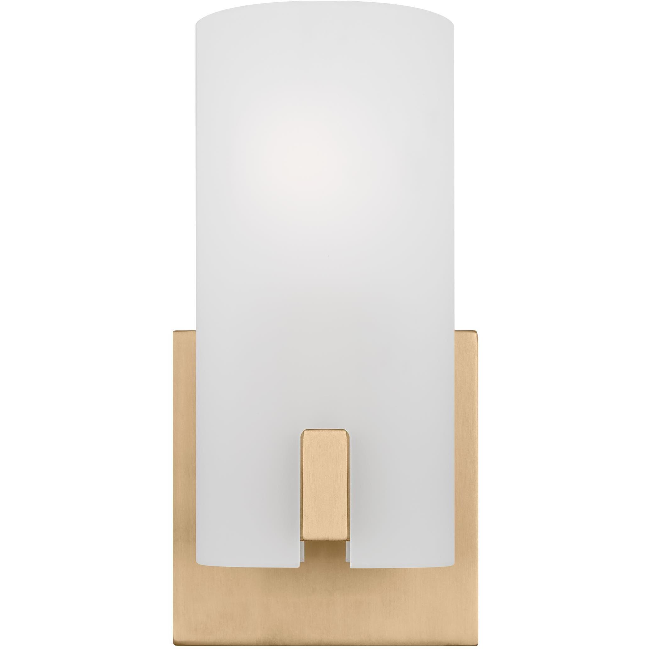 Drew & Jonathan Scott Rhode 1 Light 4.88 inch Satin Brass Vanity Light Wall Light