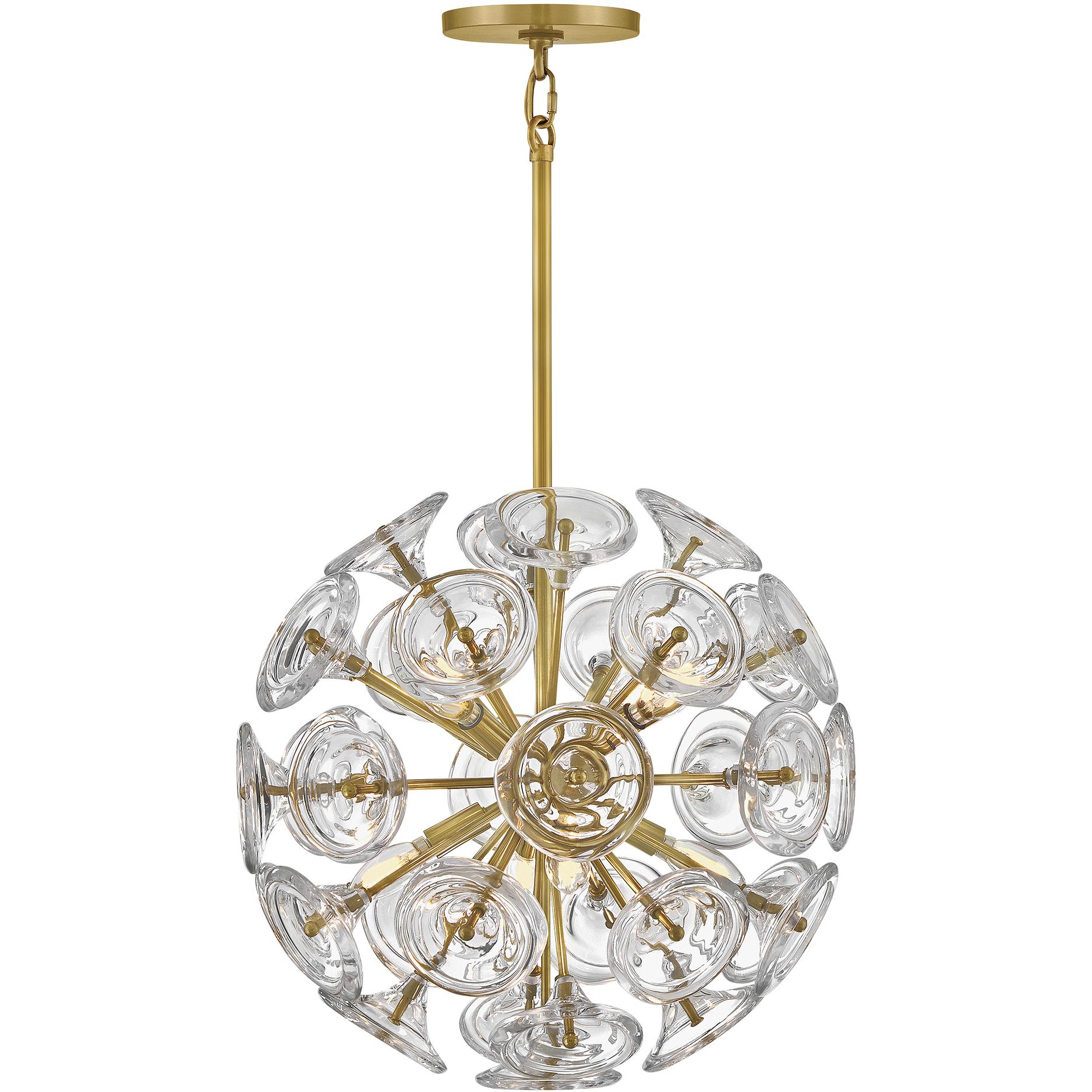 Maya Pendant Ceiling Light in Clear