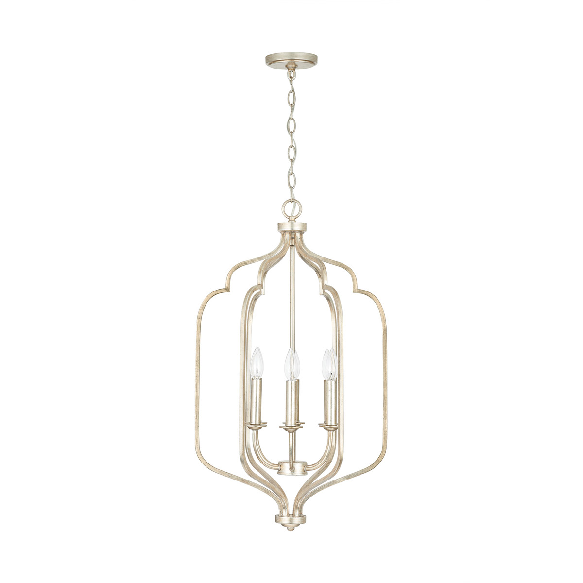 Ophelia 6 Light 18 inch Winter Gold Foyer Ceiling Light