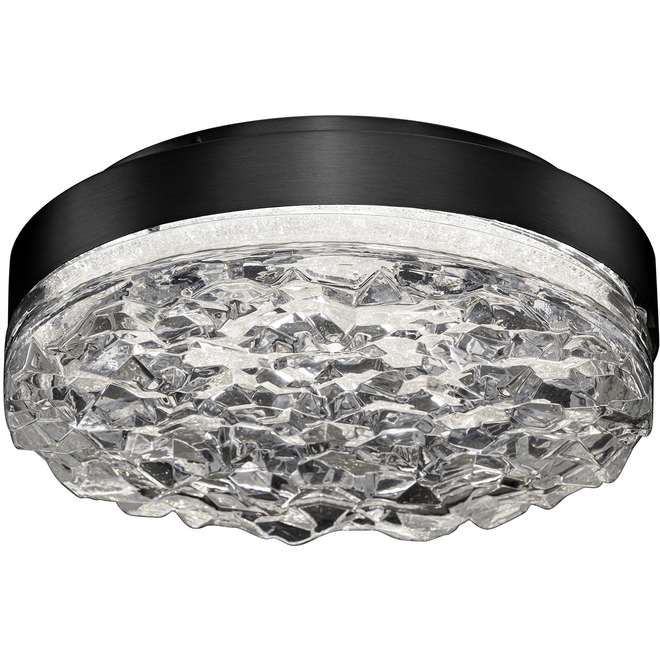 Beyond Bramble LED 11.88 inch Black Flush Mount Ceiling Light