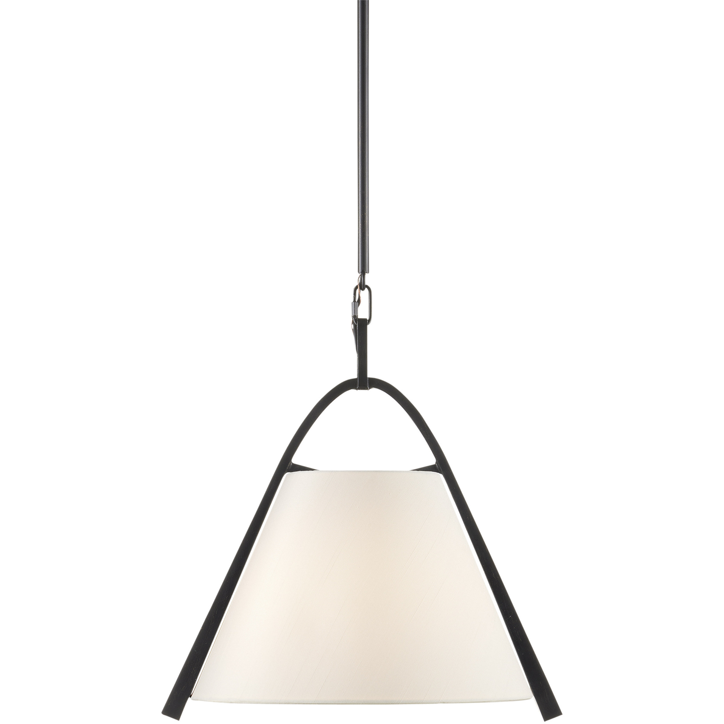 Frey 1 Light 15 inch Satin Black Pendant Ceiling Light