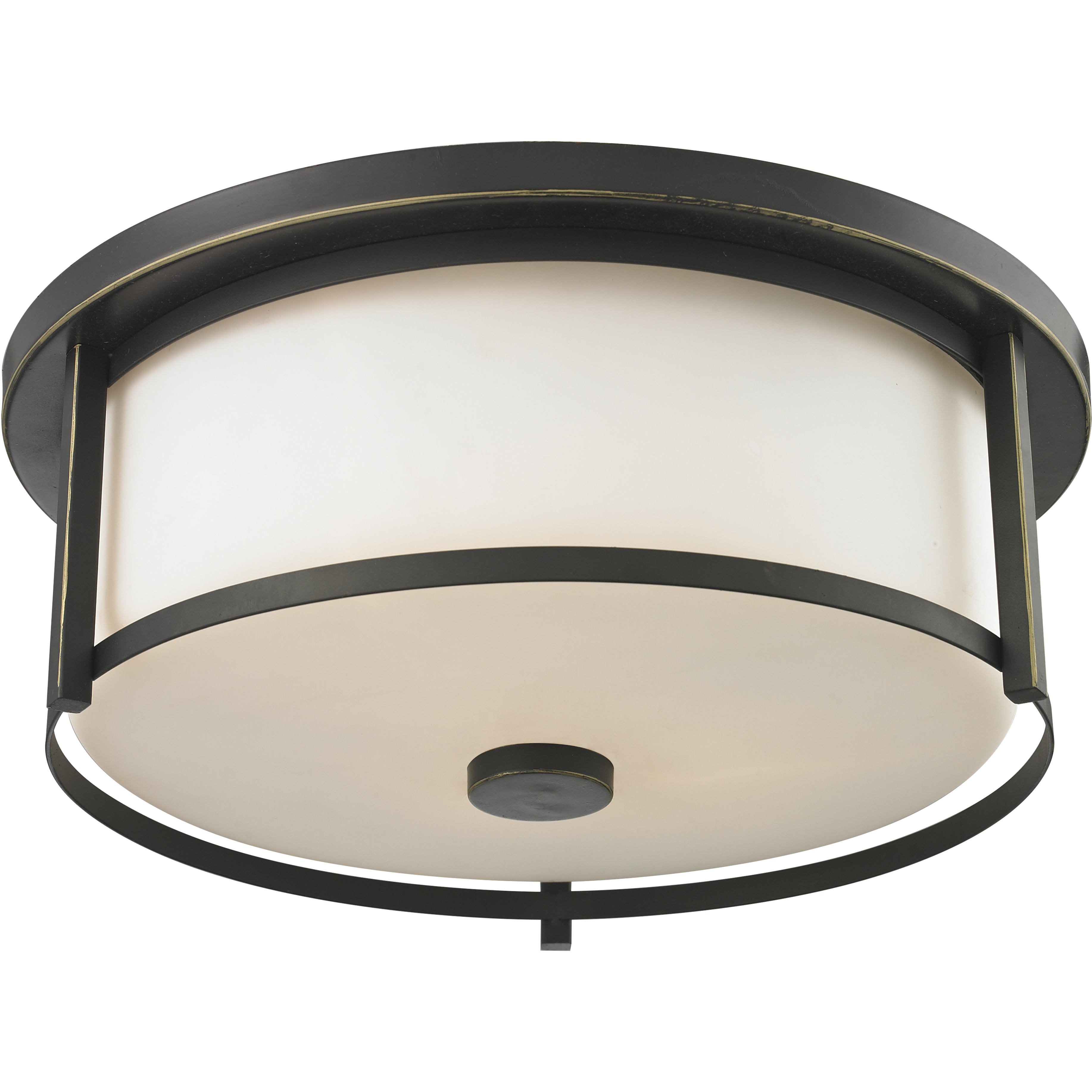 Savannah 3 Light 15.75 inch Olde Bronze Flush Mount Ceiling Light