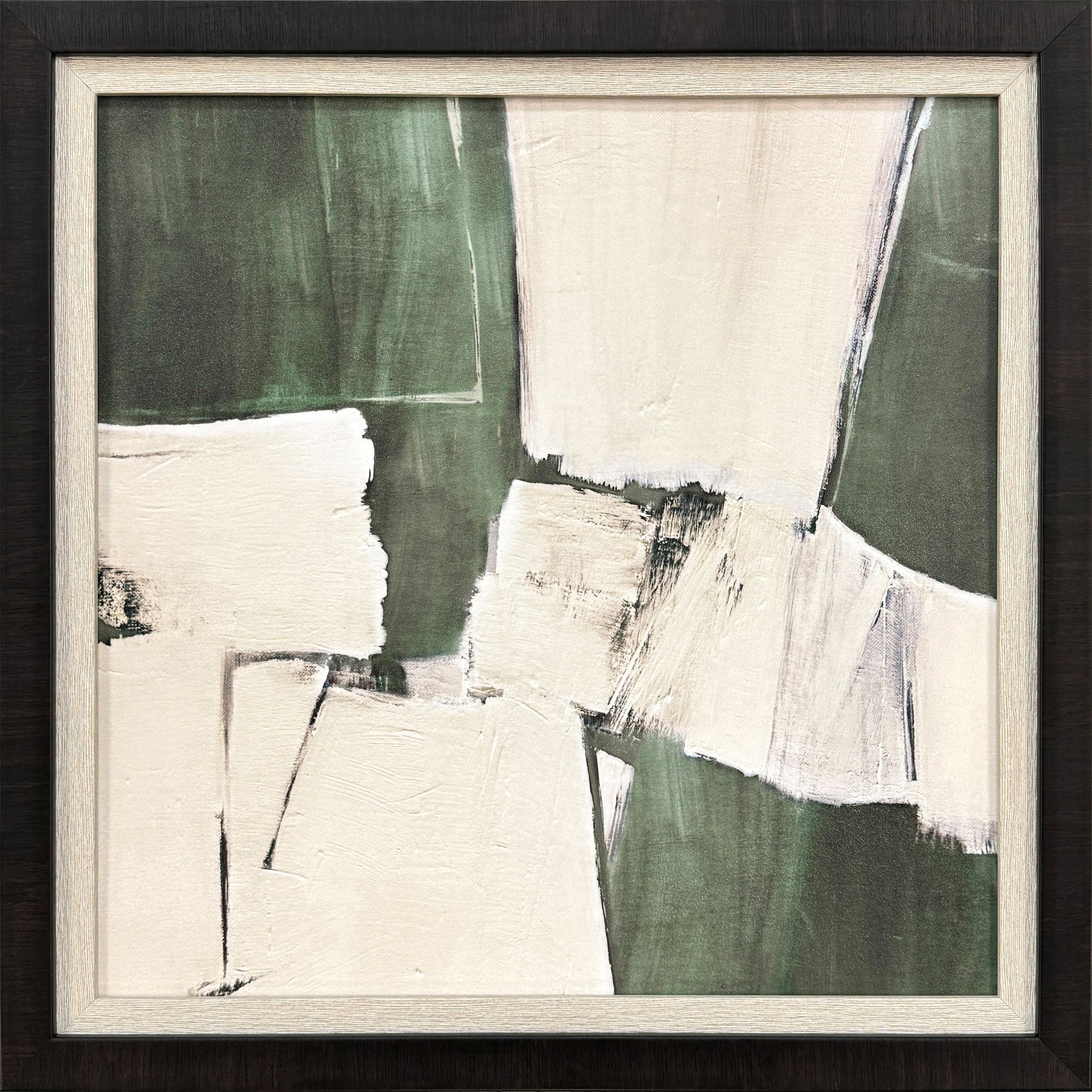 Summer Sage Plateau I 23 X 23 inch Non-Glass Framed Art, Propac